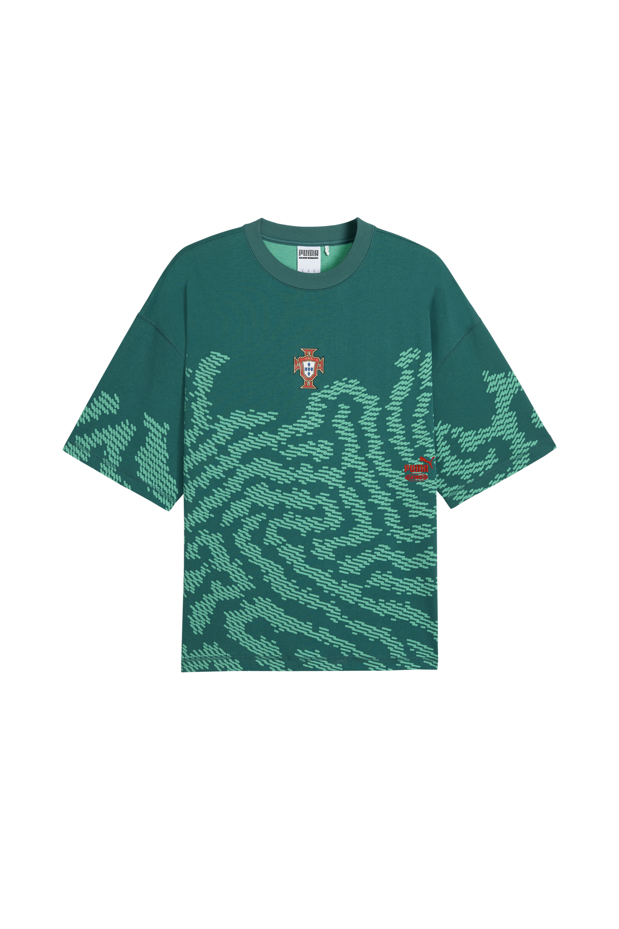 T-shirt PUMA X FPF X SALEHE BEMBURY KING Emerald ice