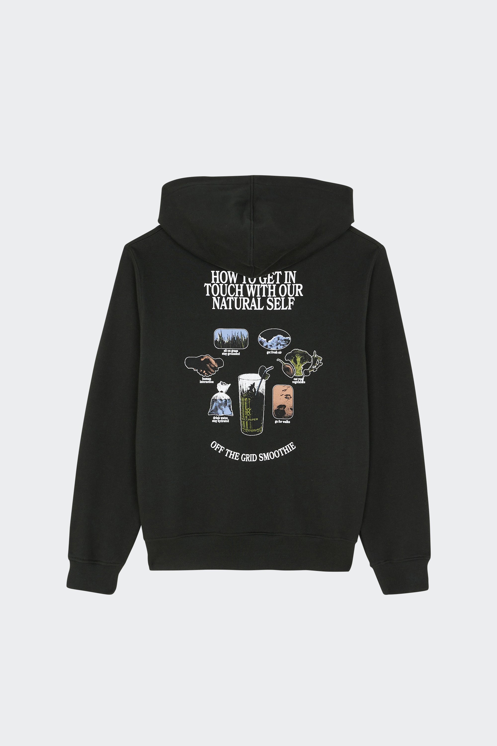 Hoodie | Black by DAILY PAPER Hoodie Black