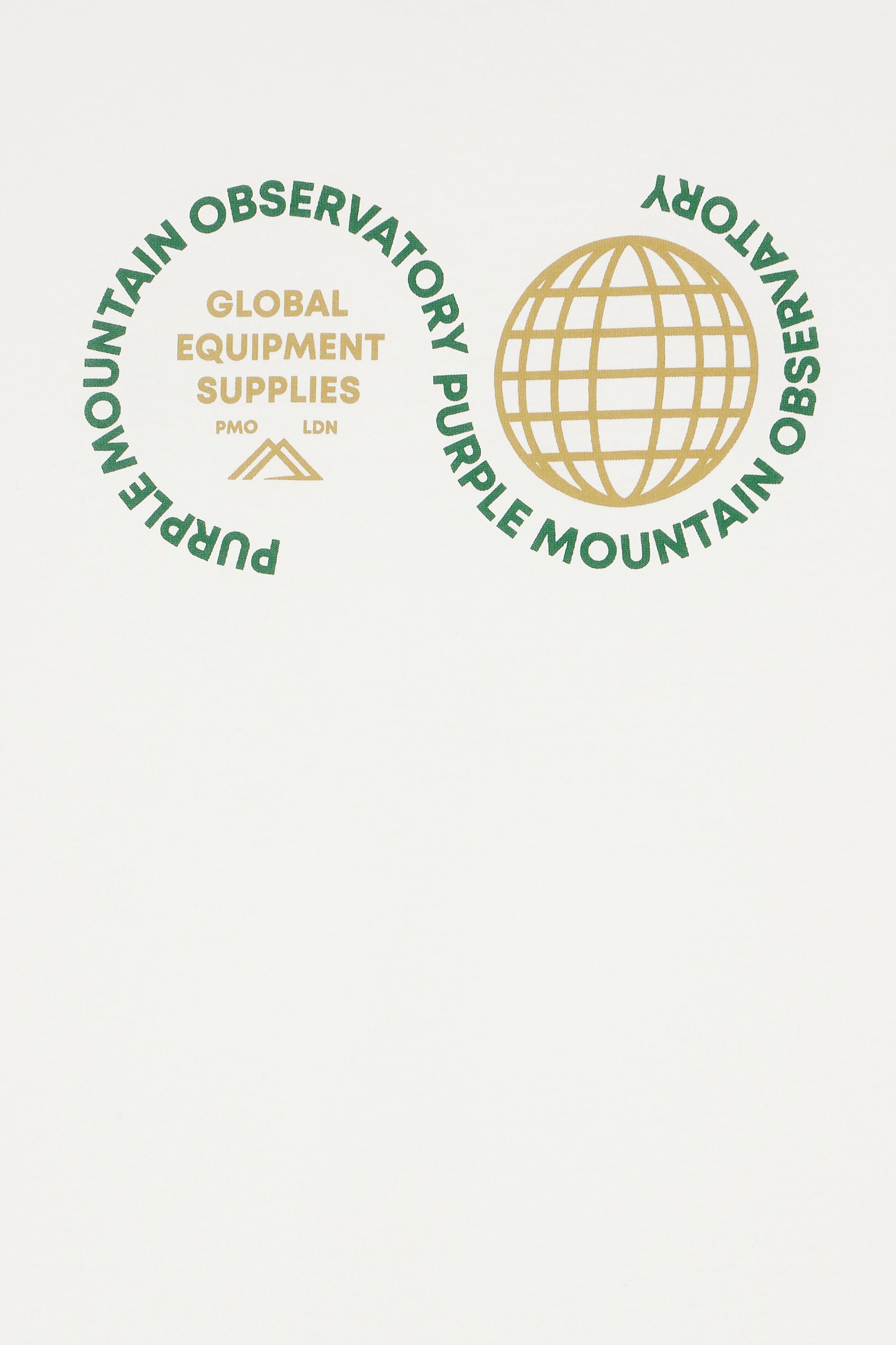 T-shirt | Blanc by PURPLE MOUNTAIN OBSERVATORY T-shirt Blanc