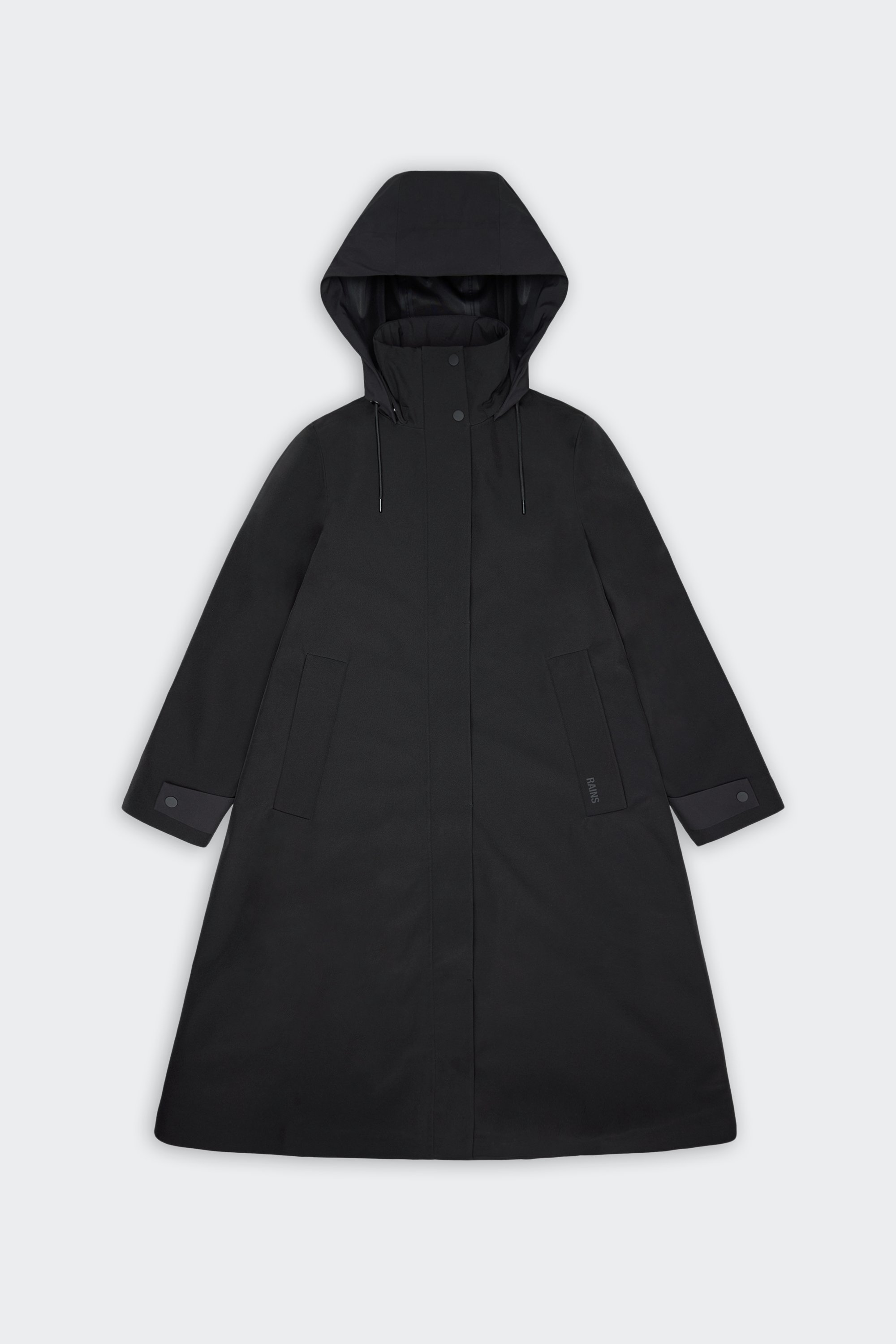 Parka | Black by RAINS Parka Black