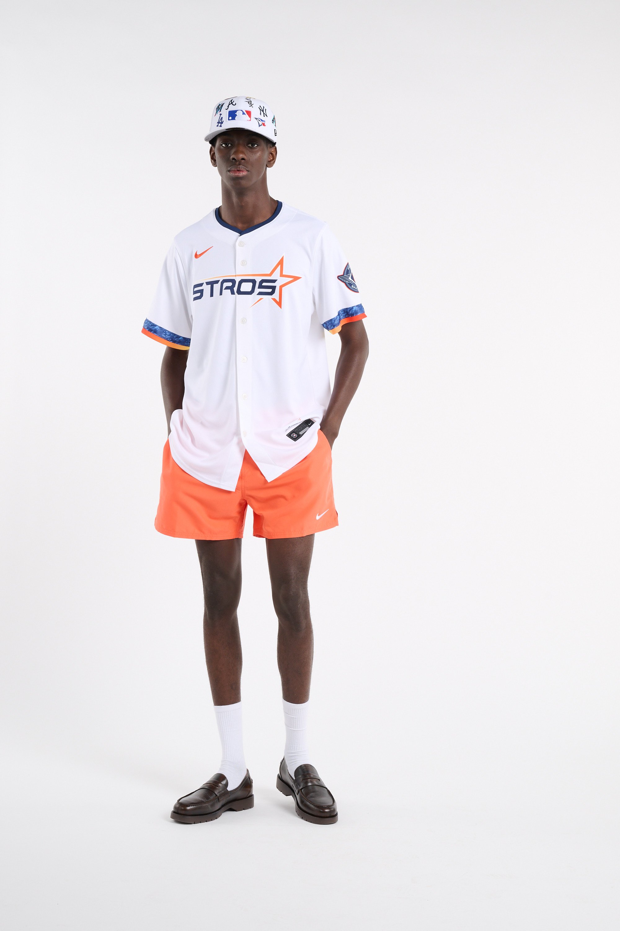 Short de bain NIKE SWIM Orange