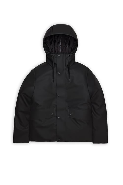 RAINS Lightweight quilted padded jacket with high neck