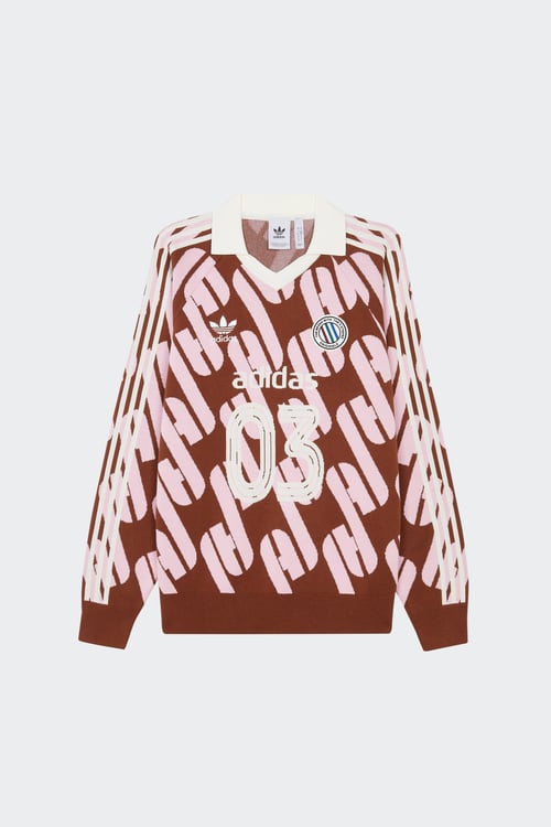 ADIDAS Polo Marron