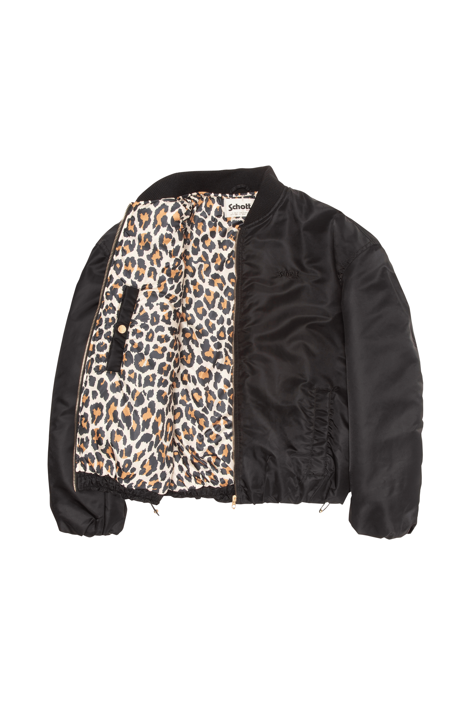Bombers | Noir SCHOTT Femme