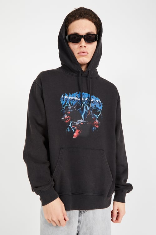 WASTED Hoodie Noir