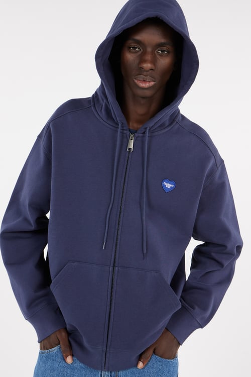 CARHARTT WIP Hoodie zippé Bleu