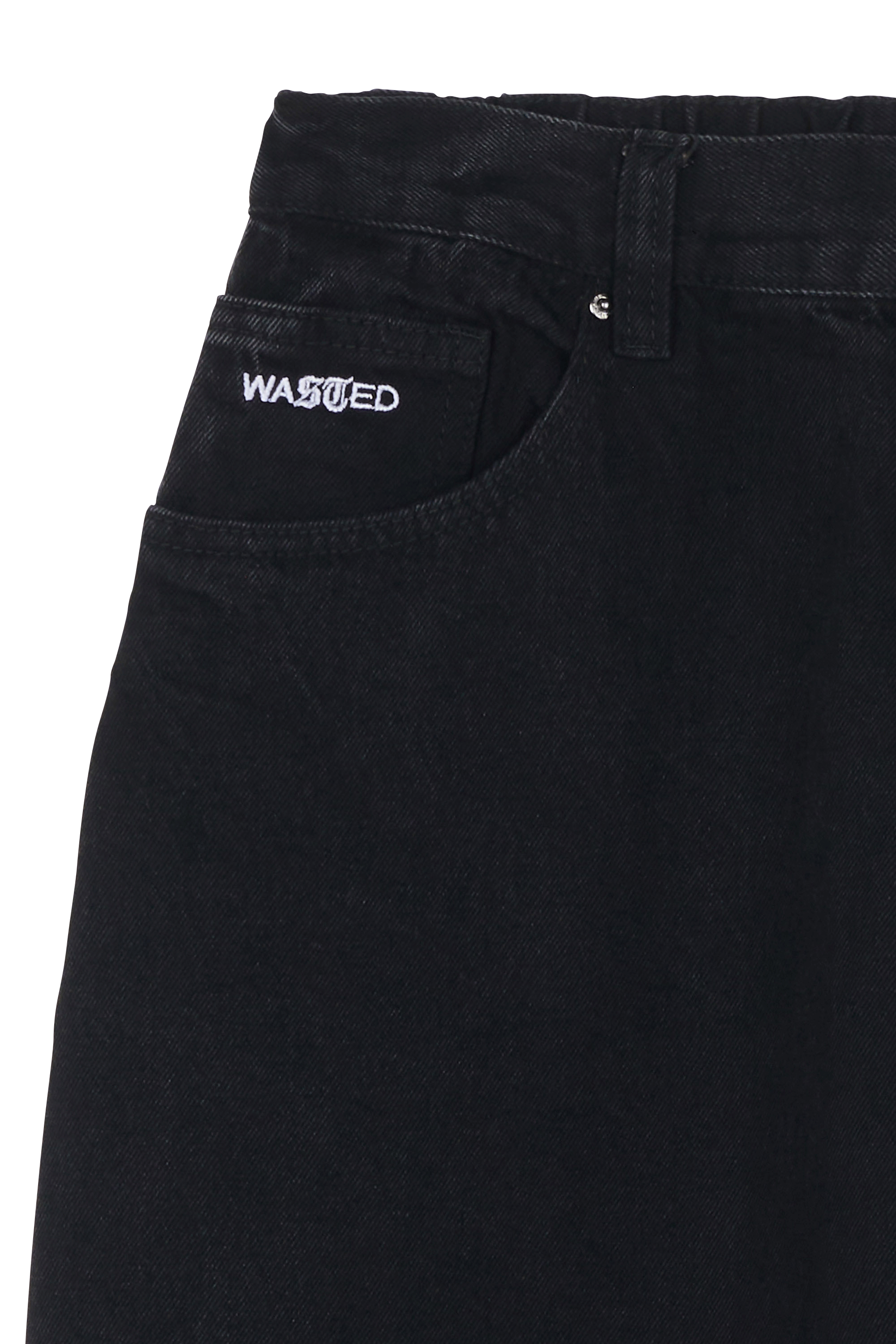 Jean | Noir WASTED Homme