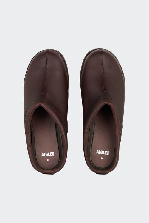 AIGLE Sabots Marron