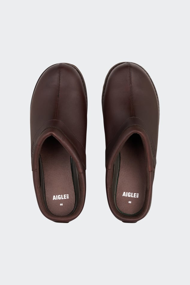 Sabots de cuir homme - Basilohomme Sabots de cuir homme - Basilohomme