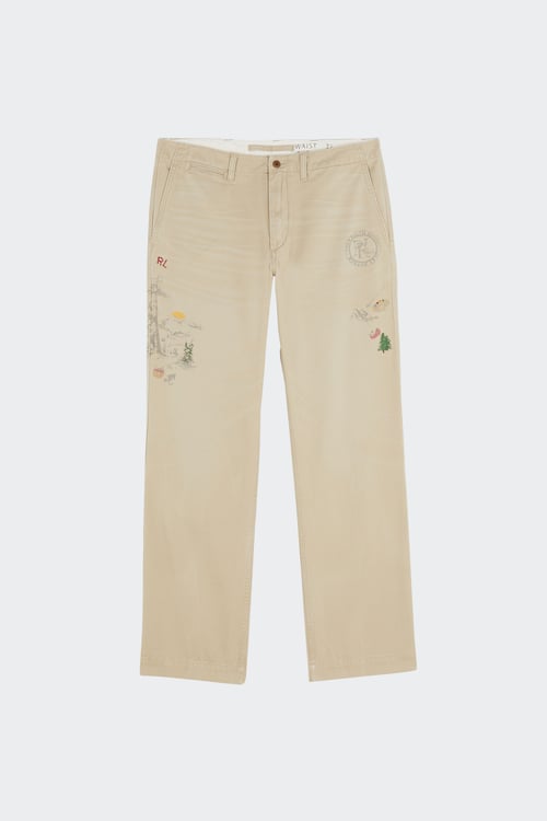 Polo - Pantalon - Taille 31/32 Beige