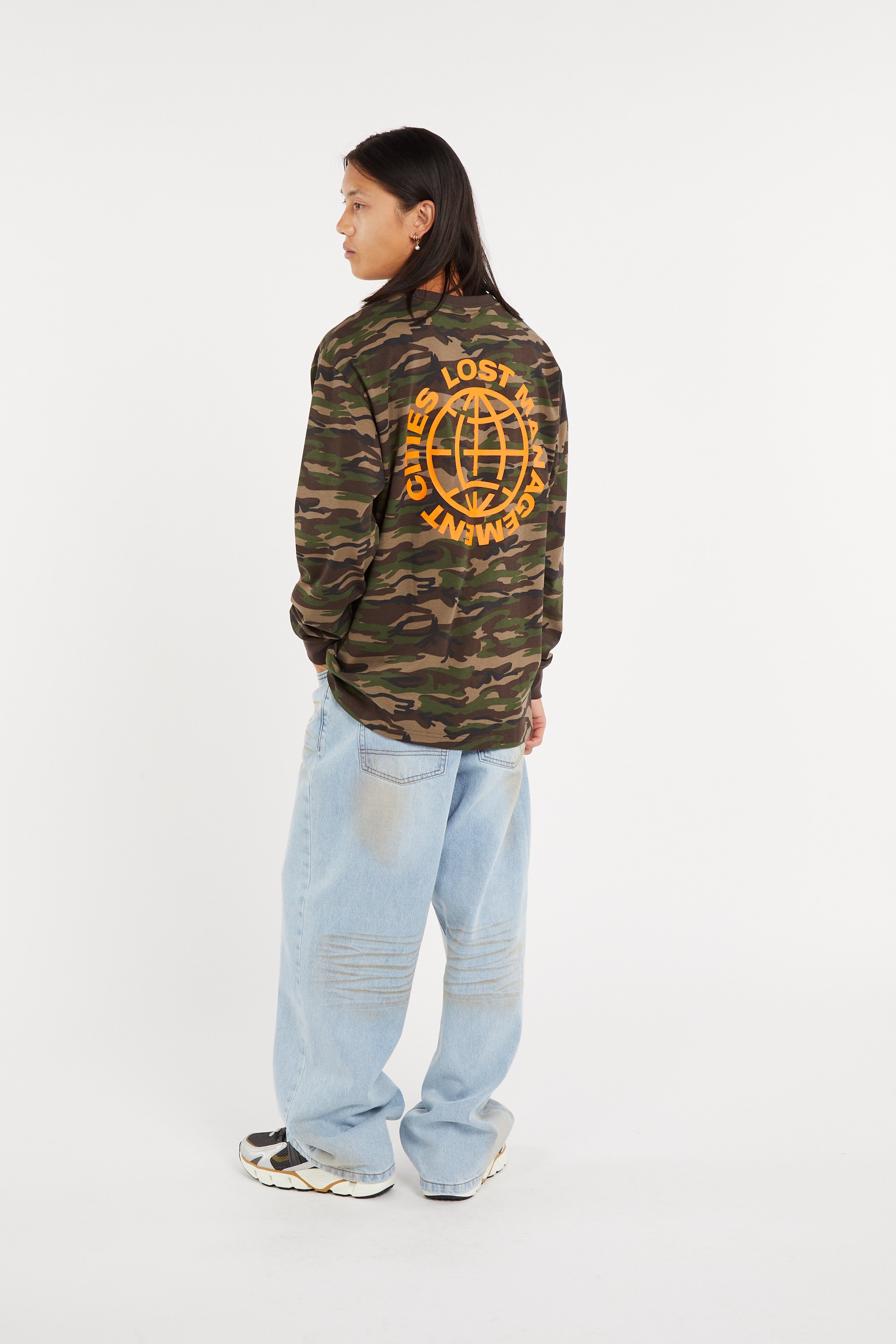 T-shirt | Vert LOST MANAGEMENT CITIES Homme