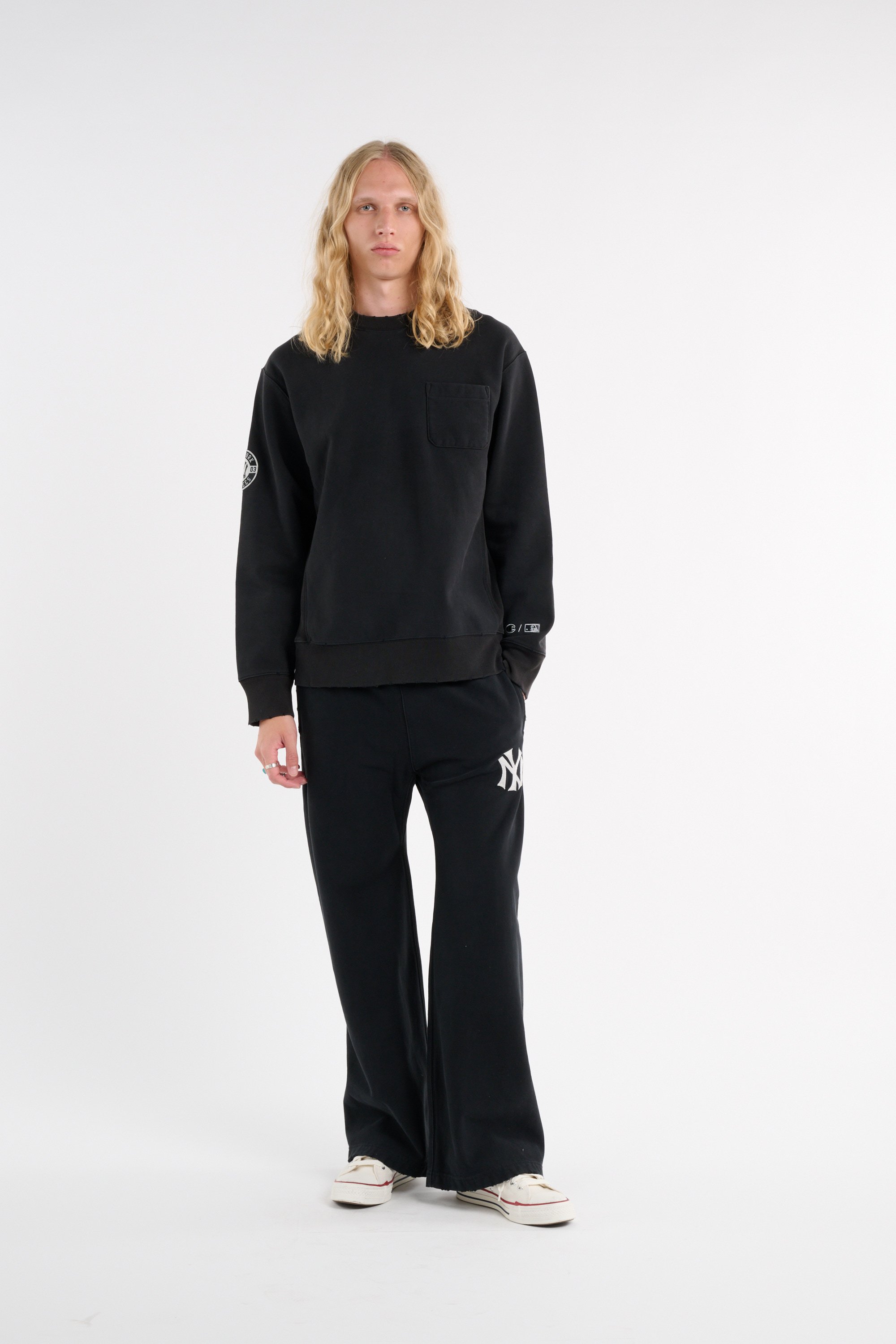 Pantalon de survêtement CHAMPION Noir