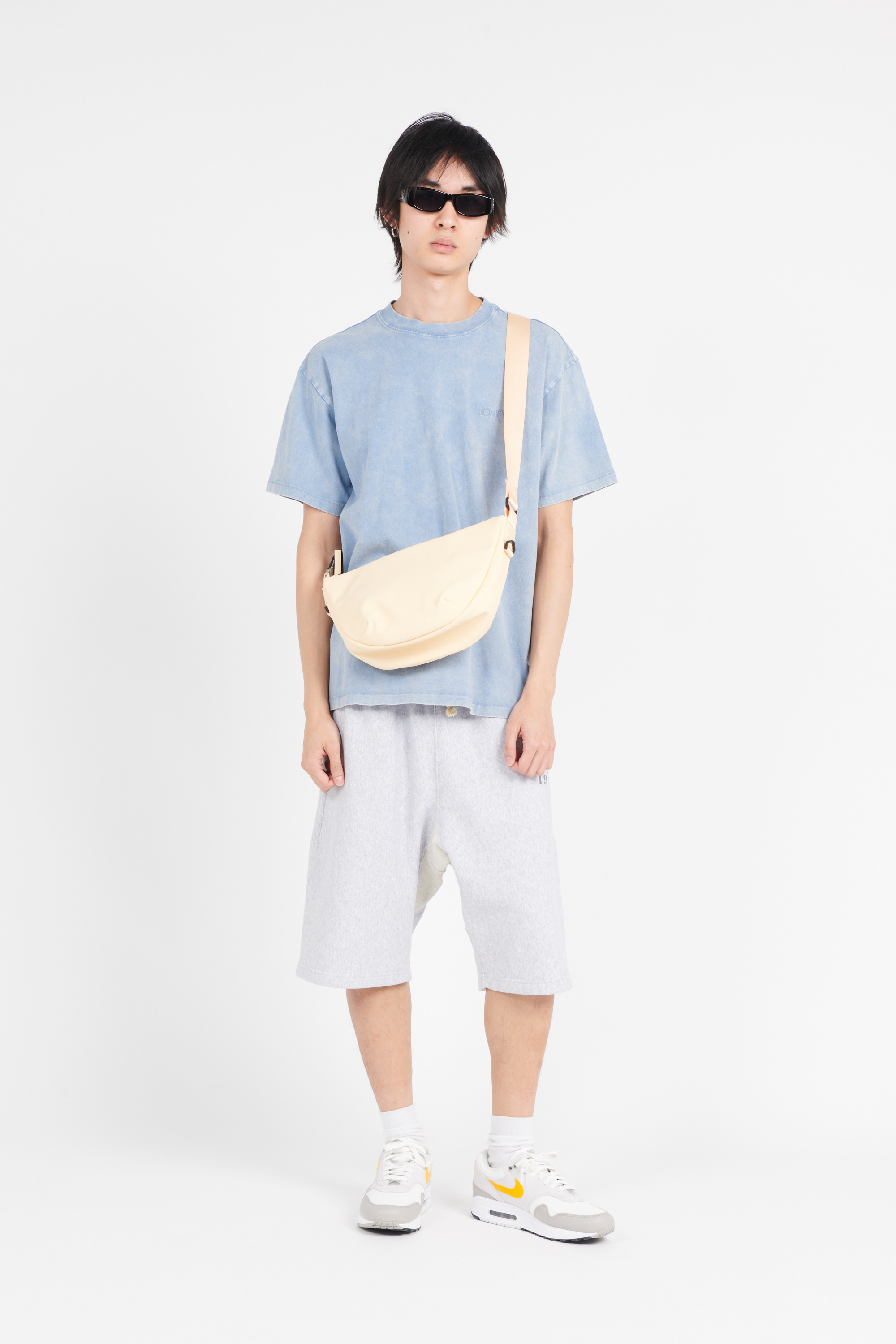 Sac porté épaule Beige