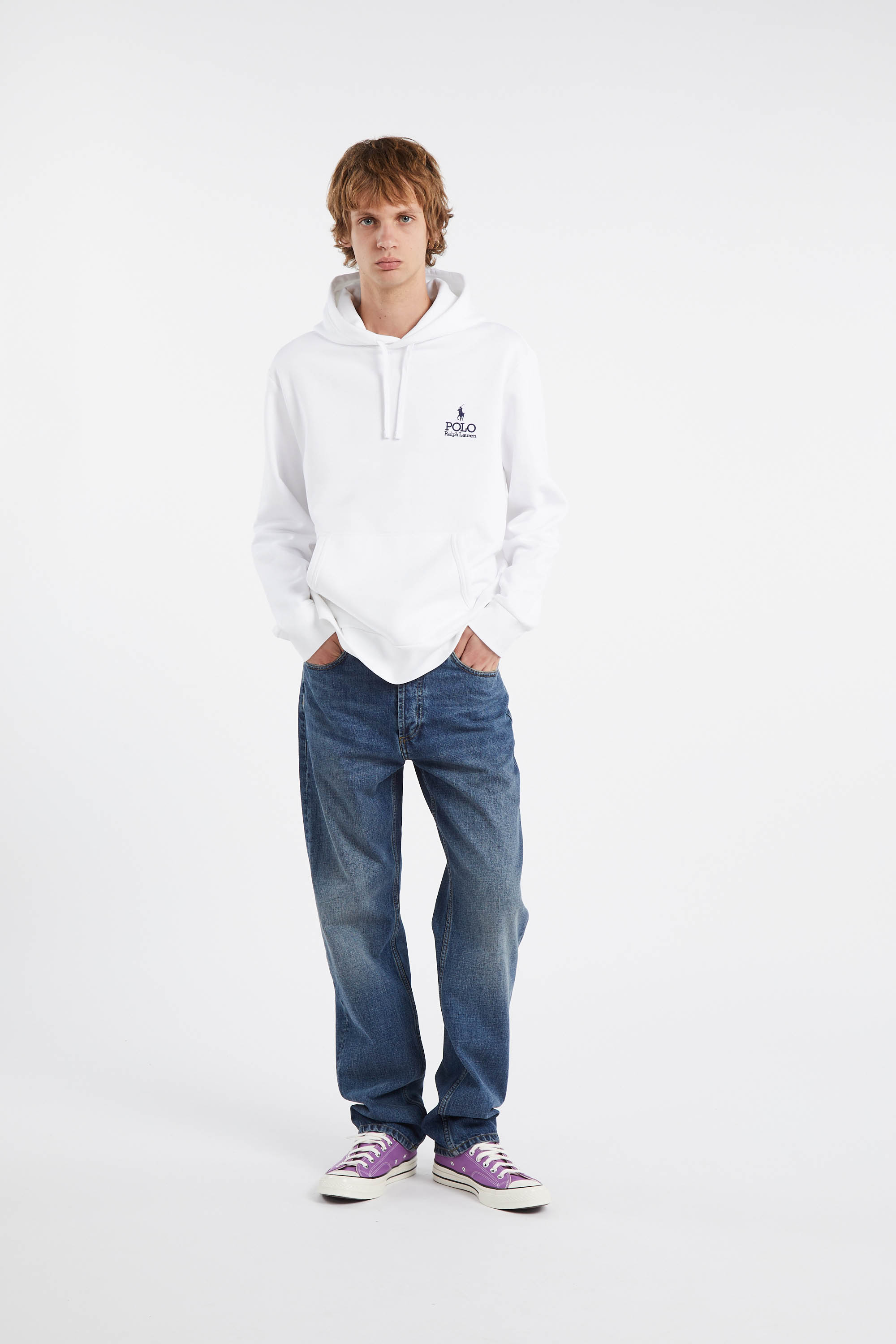 Hoodie Blanc