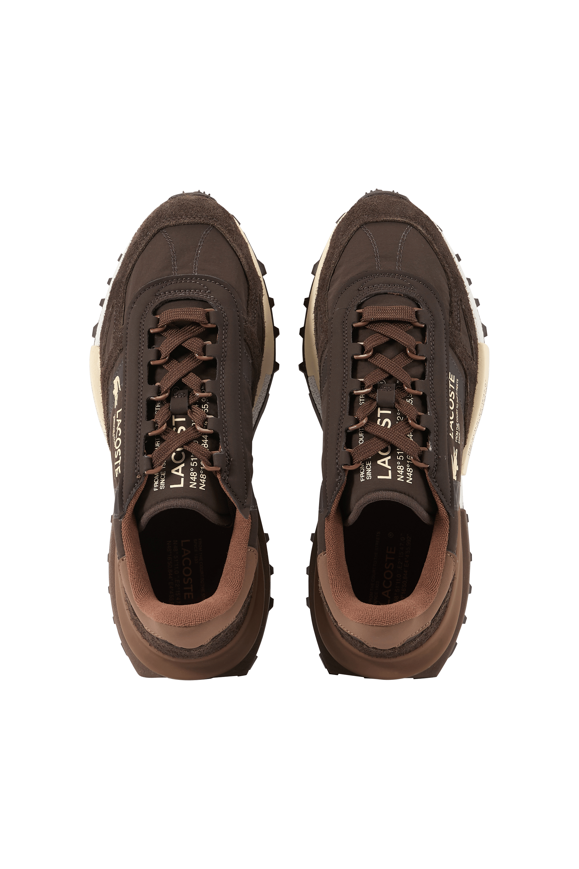 Baskets LACOSTE Marron