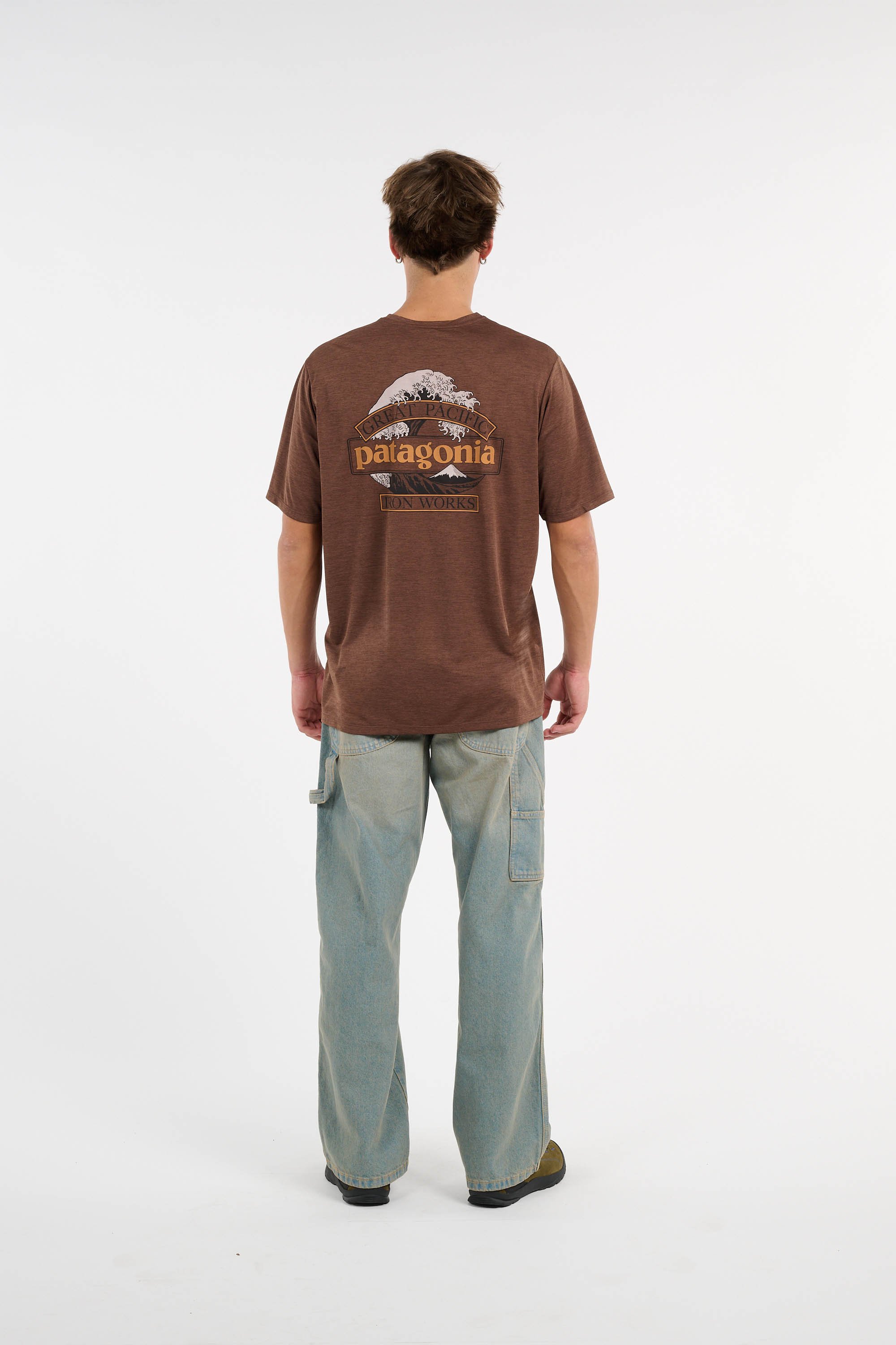 Men?s Storm 96 LO fabric and leather sneakers | Khaki KEEN Men