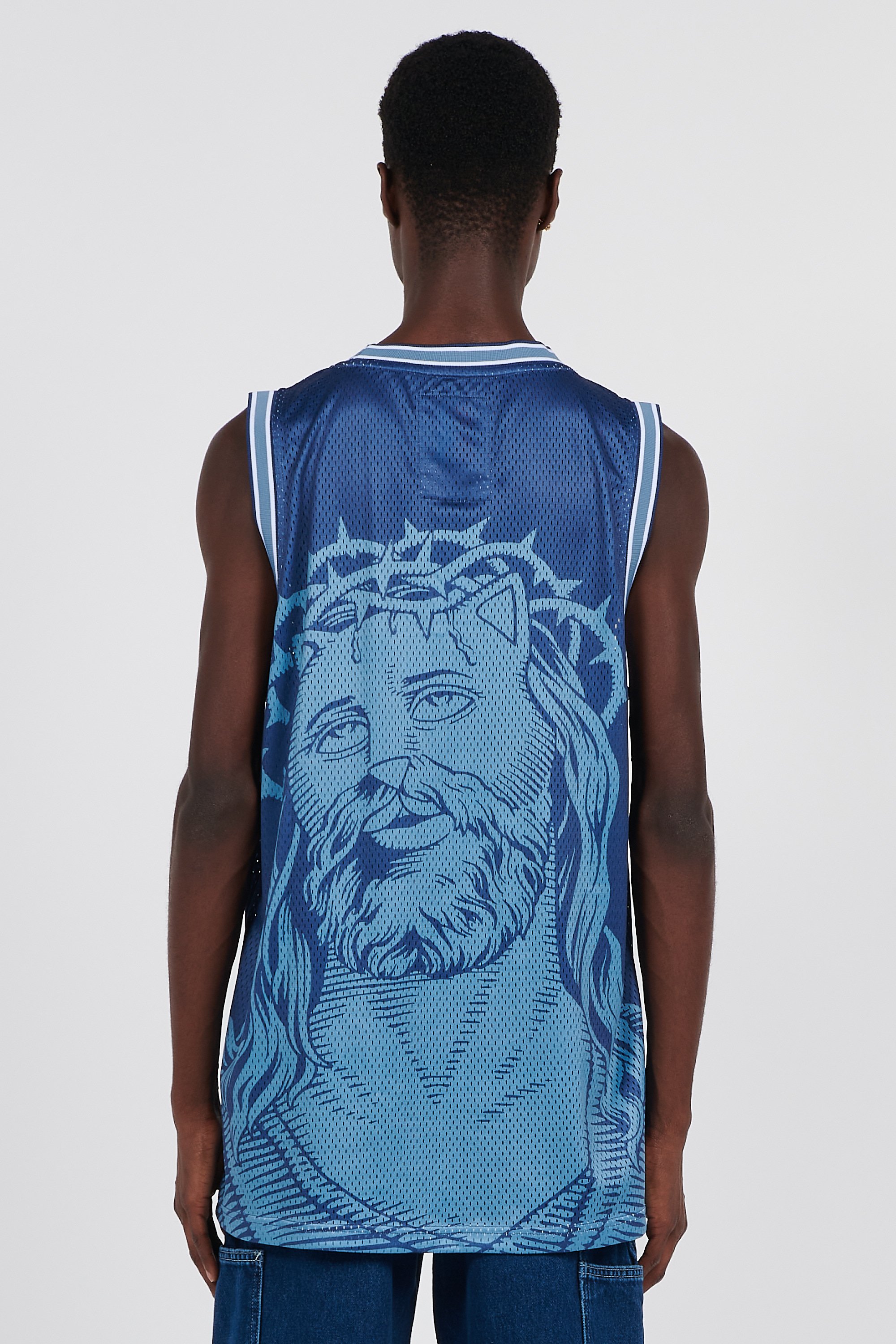 Jersey Lord savior nerm basketball jersey Bleu Ripndip