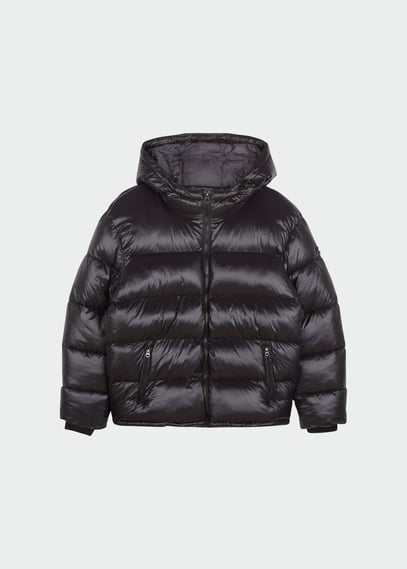 Doudoune Argent Schott Homme Citadium