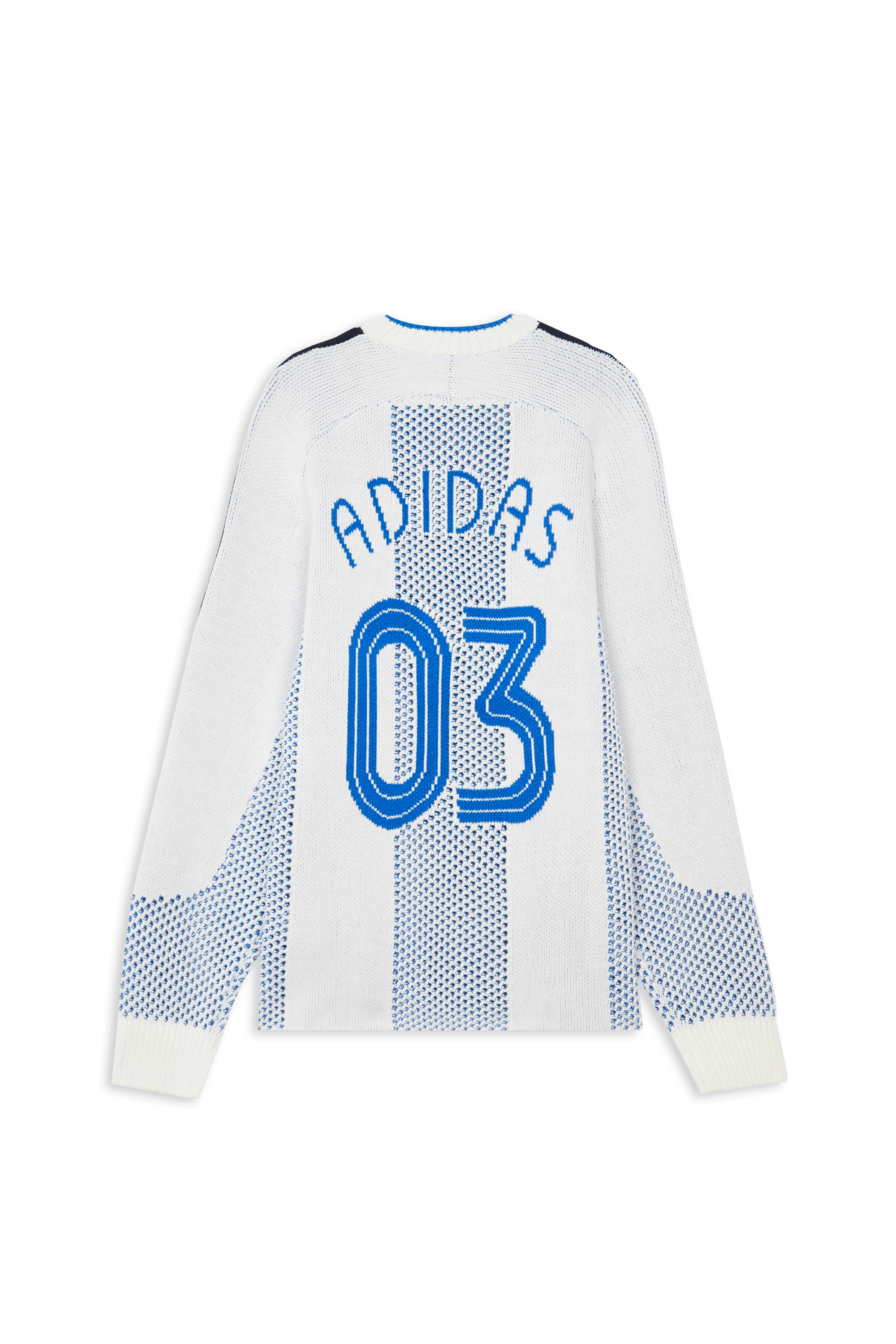 ADIDAS Pull Blanc