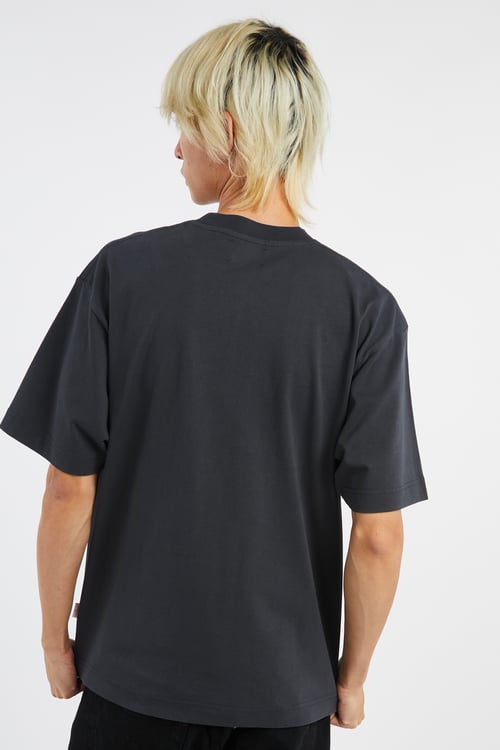 VERLAN Regular-fit round-neck cotton T-shirt Black