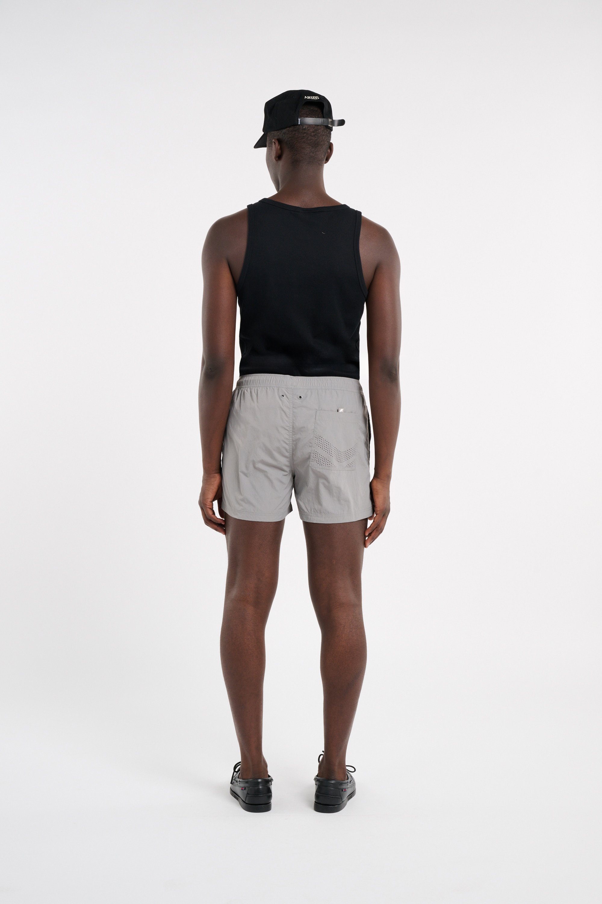 Short de bain Gris