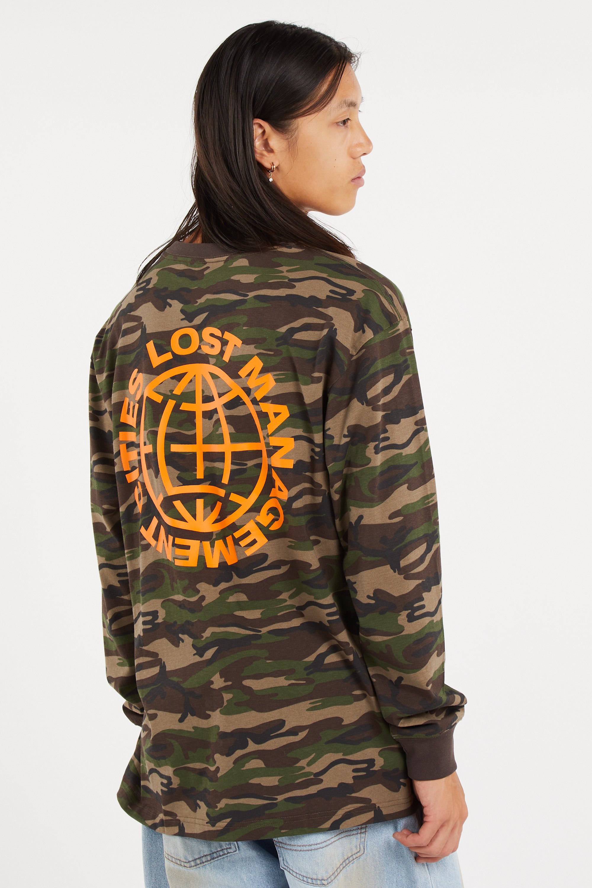 T-shirt | Vert LOST MANAGEMENT CITIES Homme