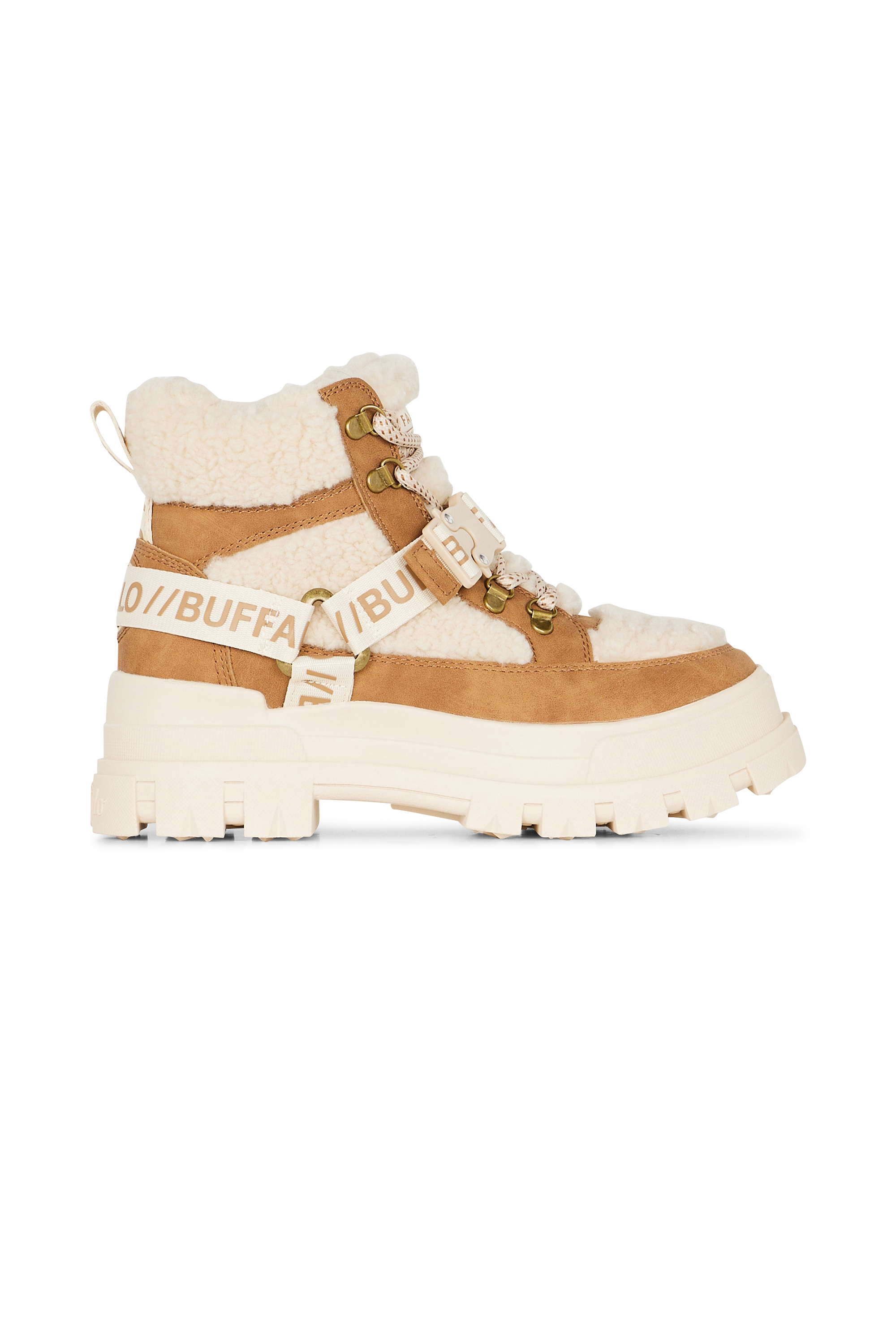 High-top sneakers Beige