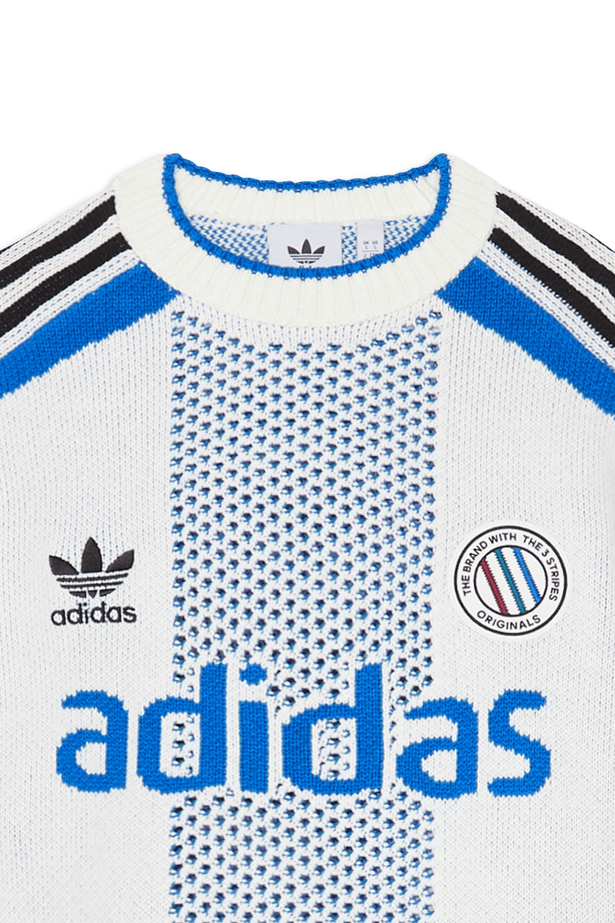 ADIDAS Pull Blanc
