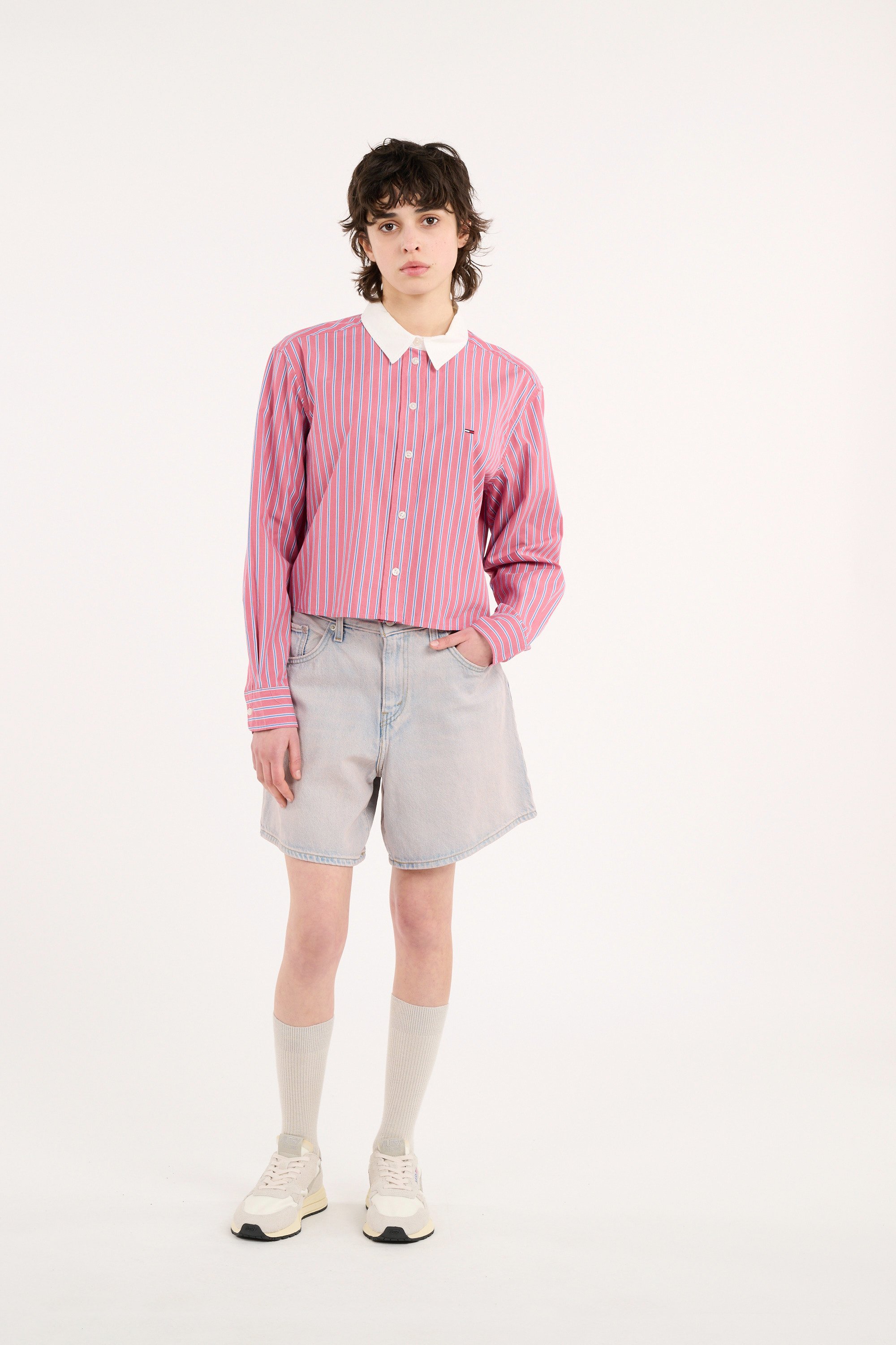 Shirt TOMMY JEANS Pink