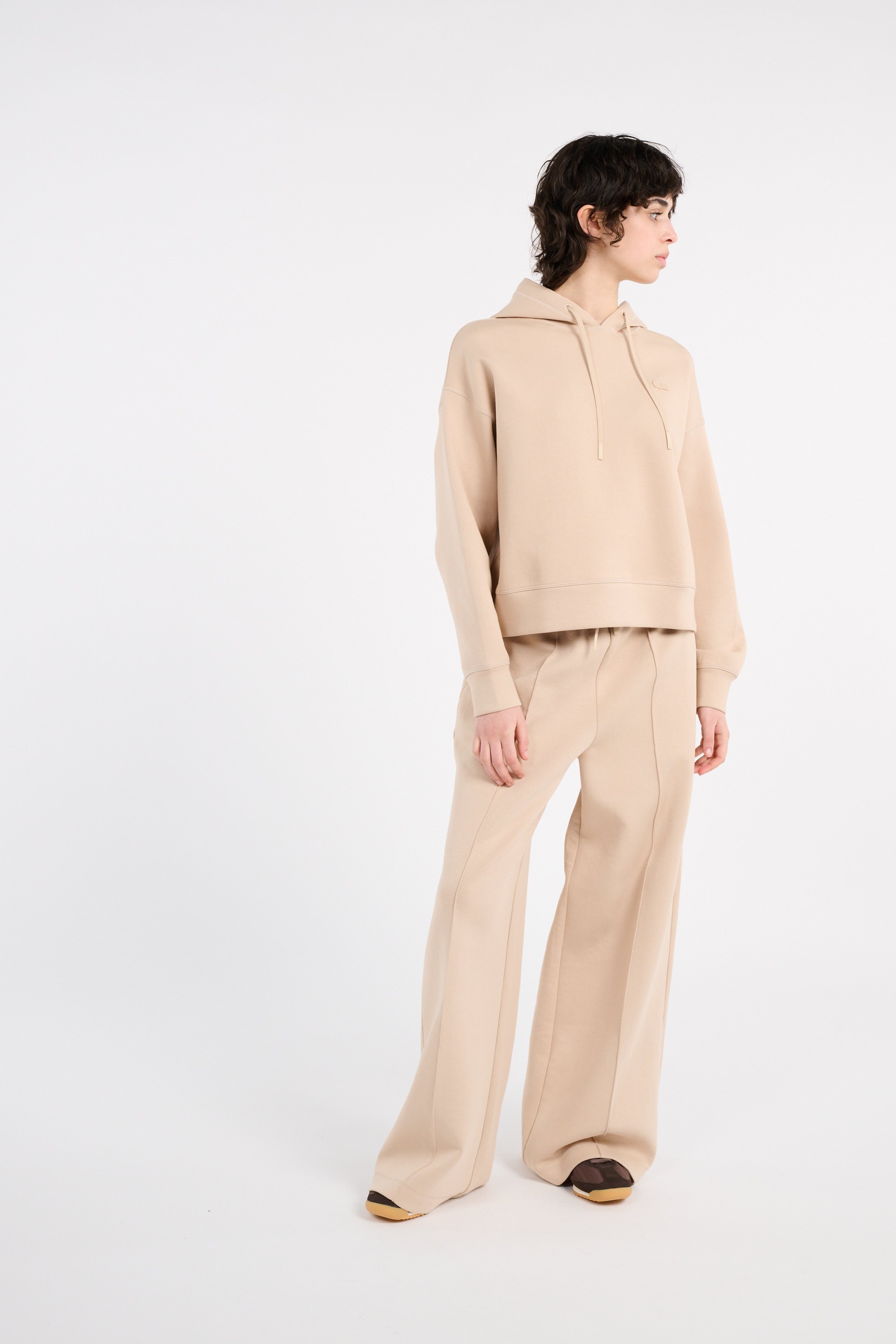 Sweatshirt LACOSTE Beige