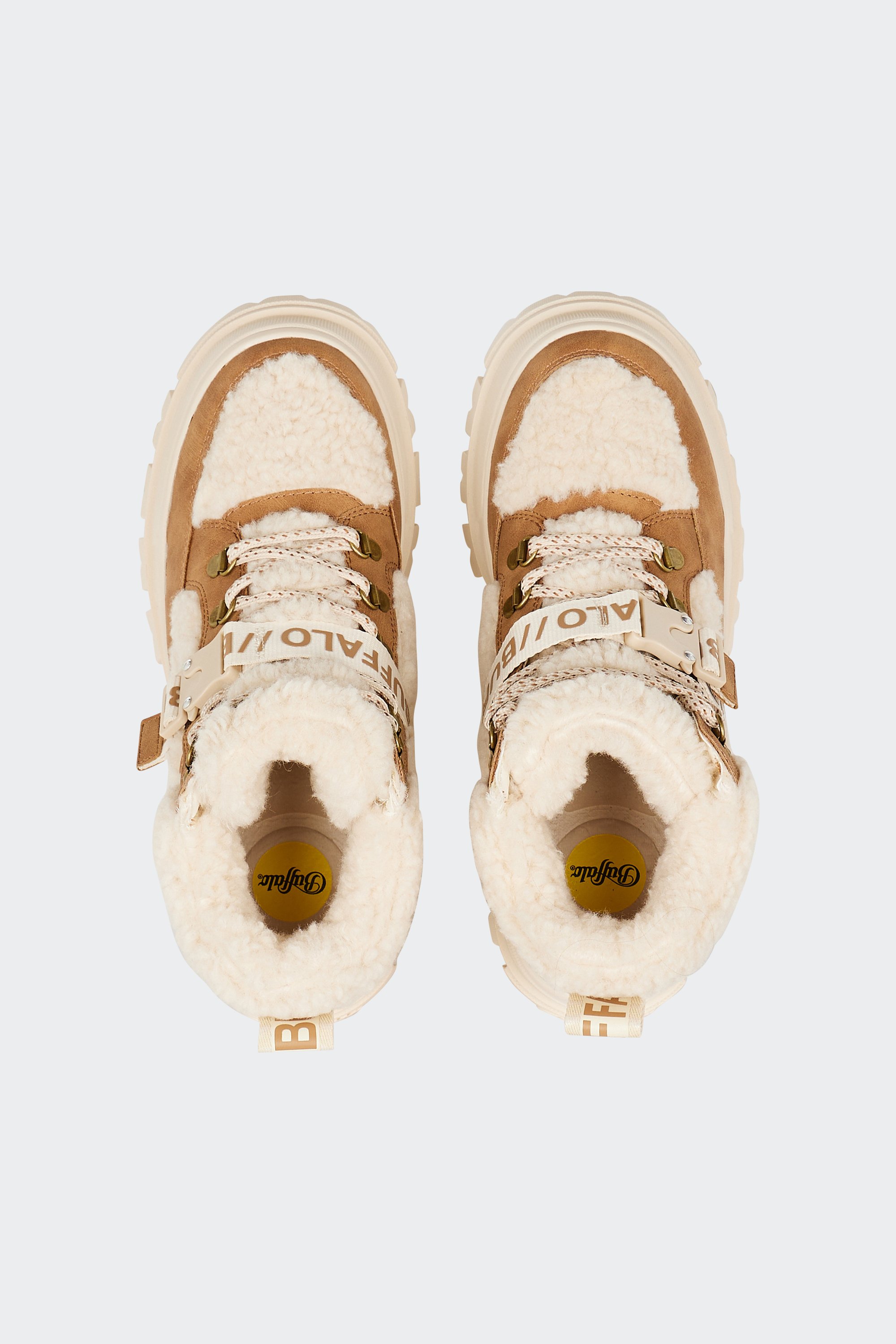 Baskets montantes | Beige by BUFFALO Baskets montantes Beige