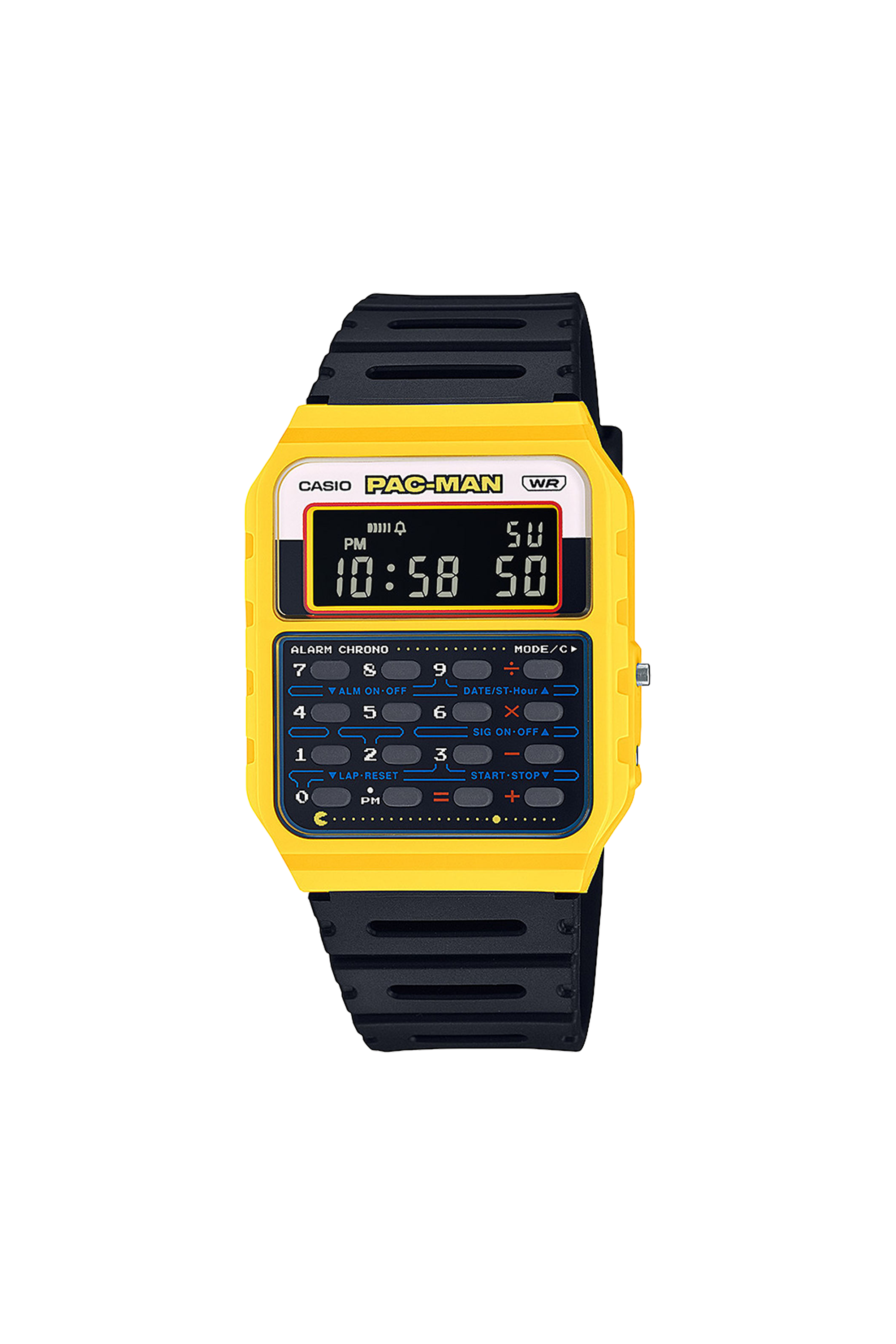 Auto-Illuminator resin watch Black