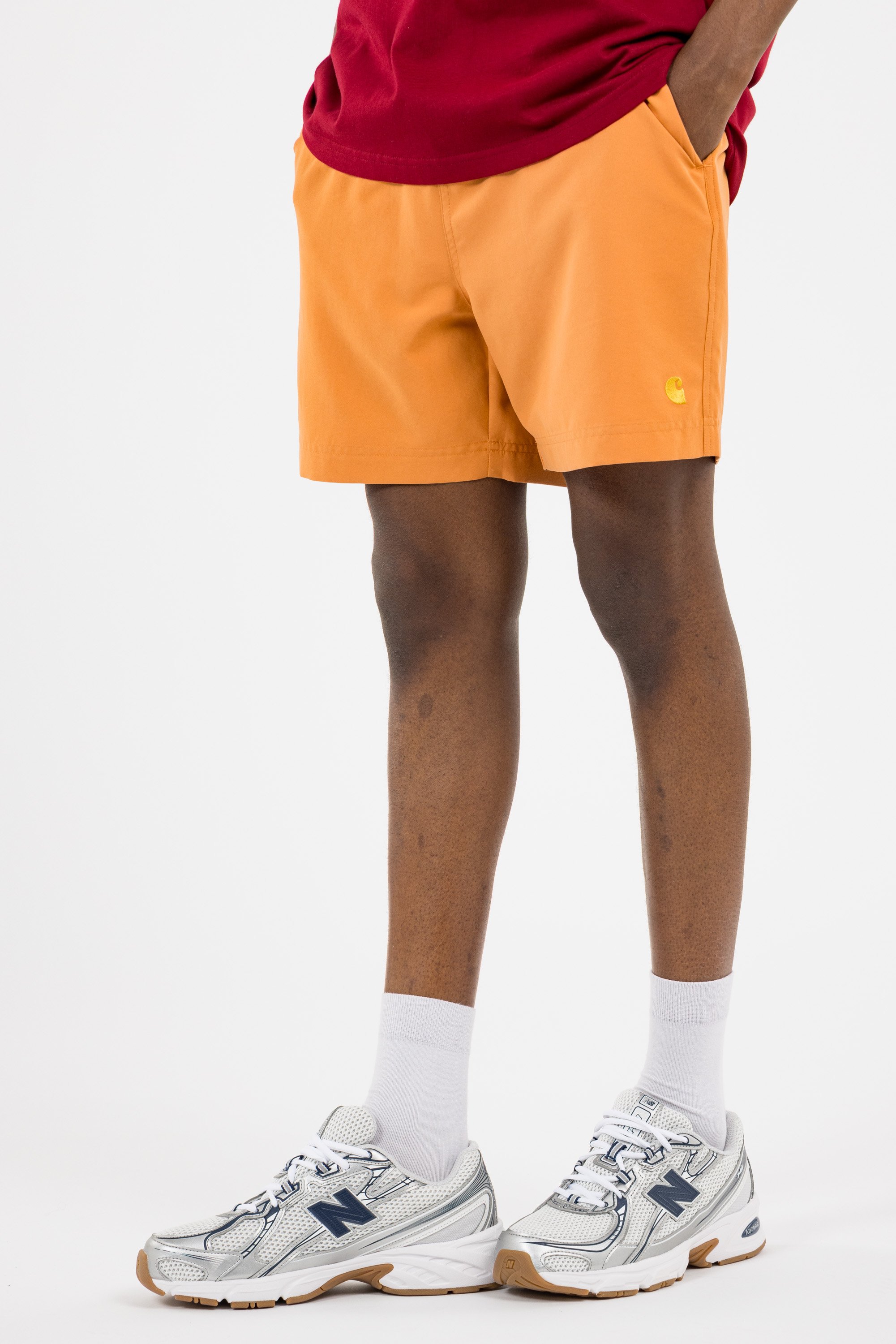 Short de bain Orange