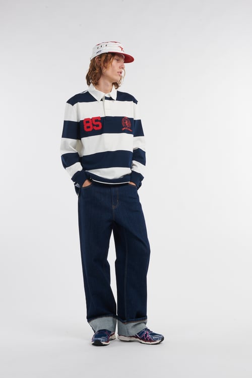TOMMY JEANS Polo shirt Blue