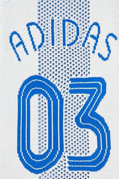 ADIDAS Pull Blanc