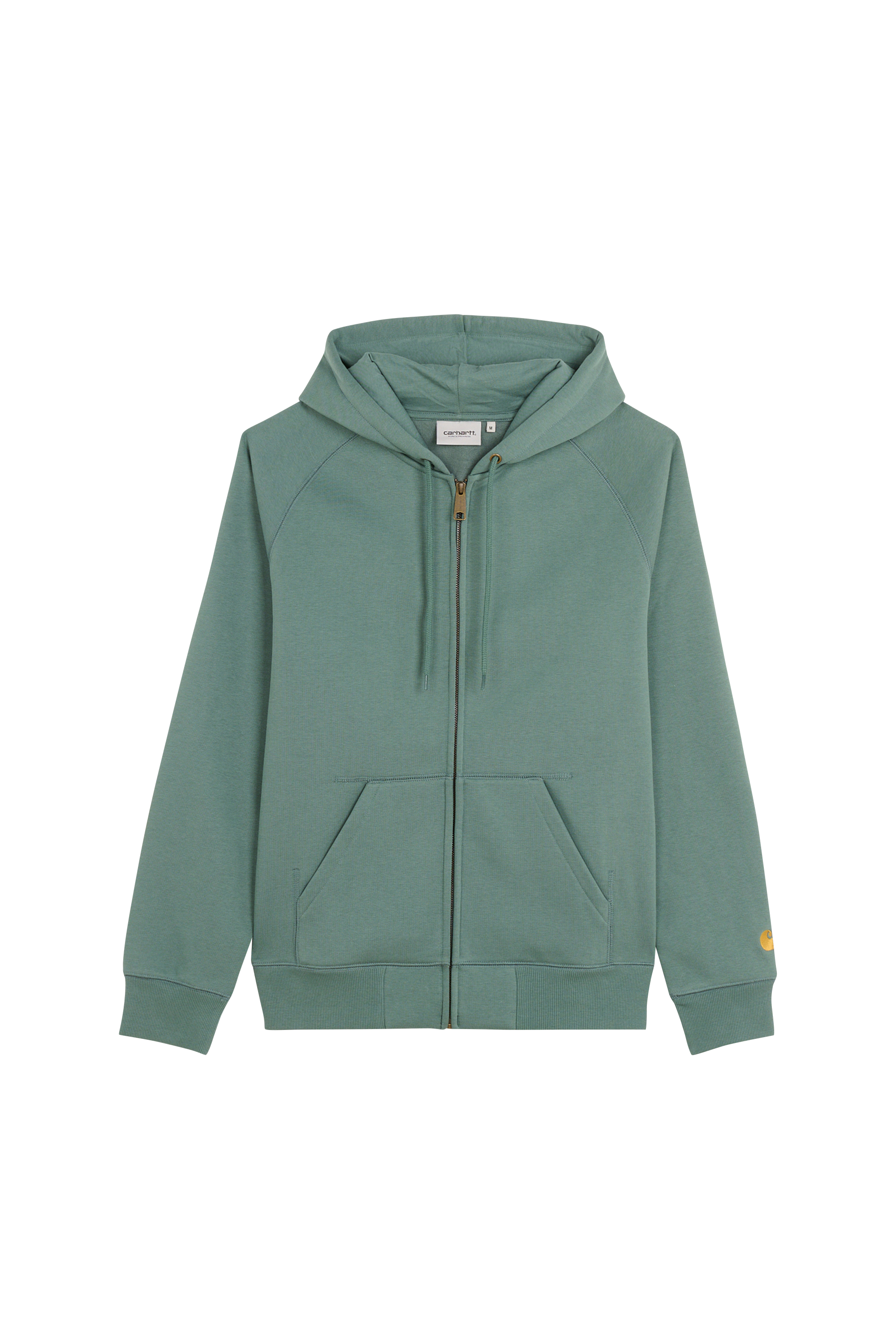 zip-up hoodie Green