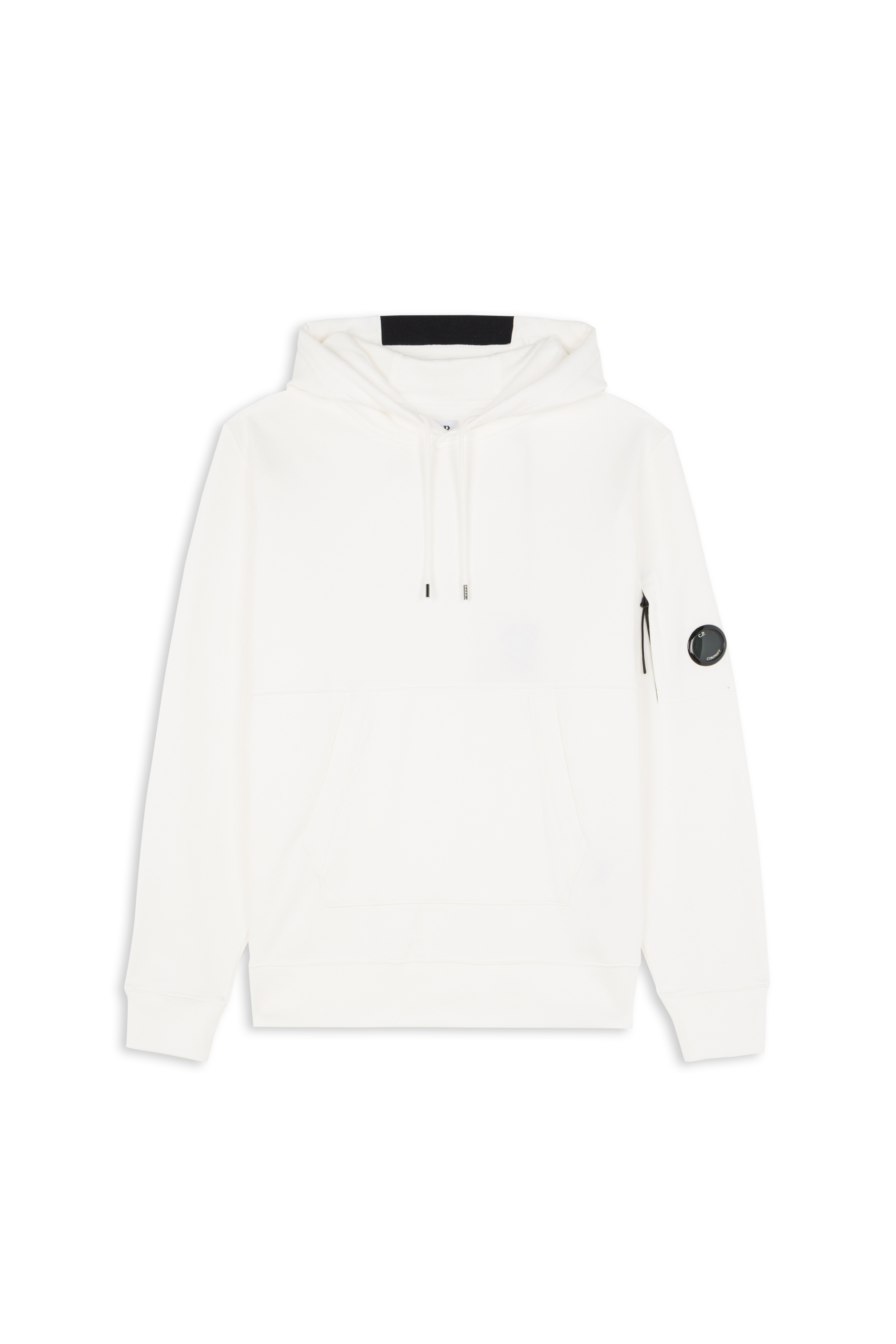 Hoodie DIAGONAL RAISED FLEECE HOODED LENS SWEATSHIRT Gauze white