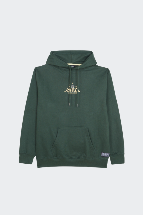 JACKER hoodie zippé Vert