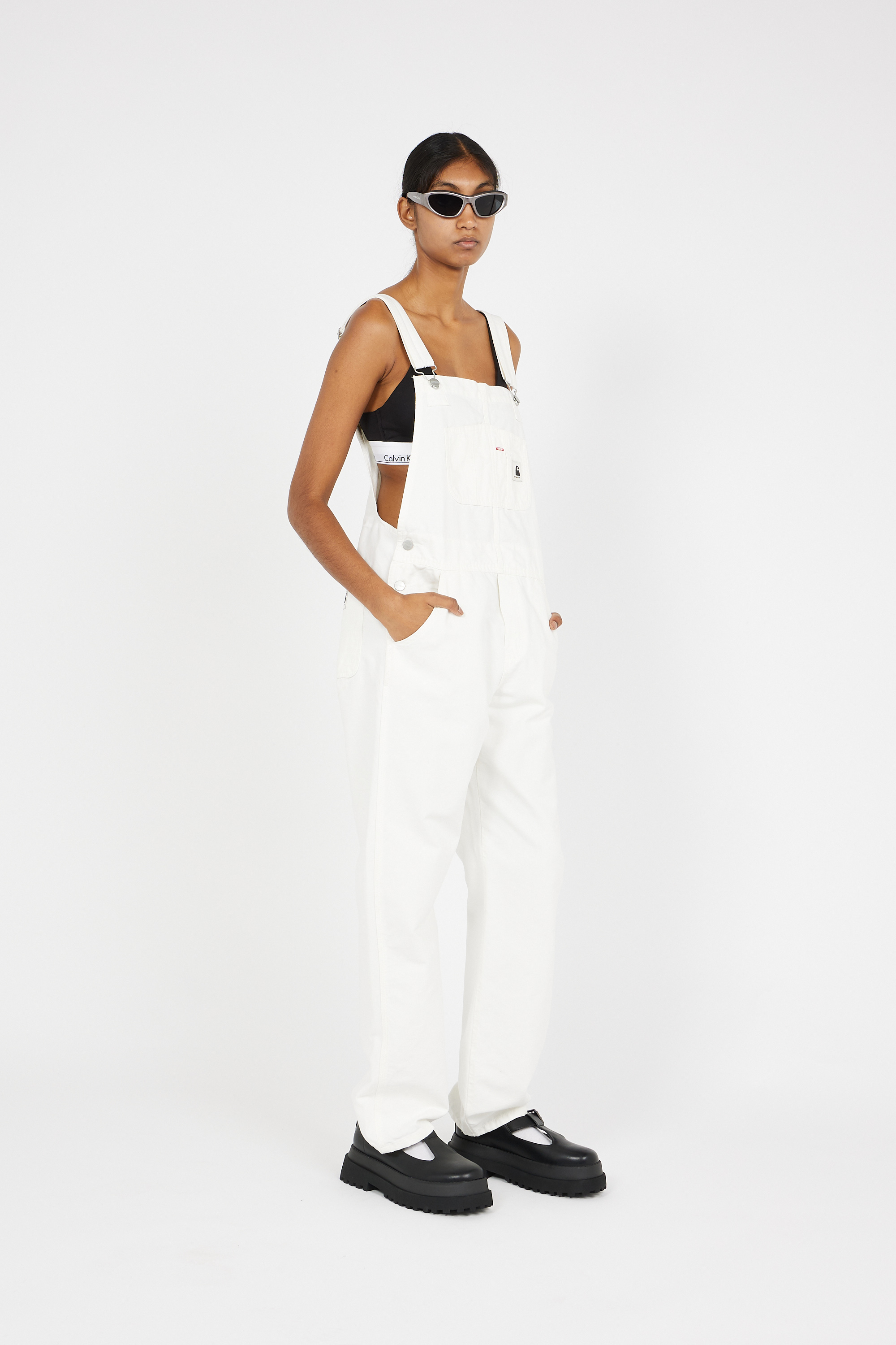 Overalls White