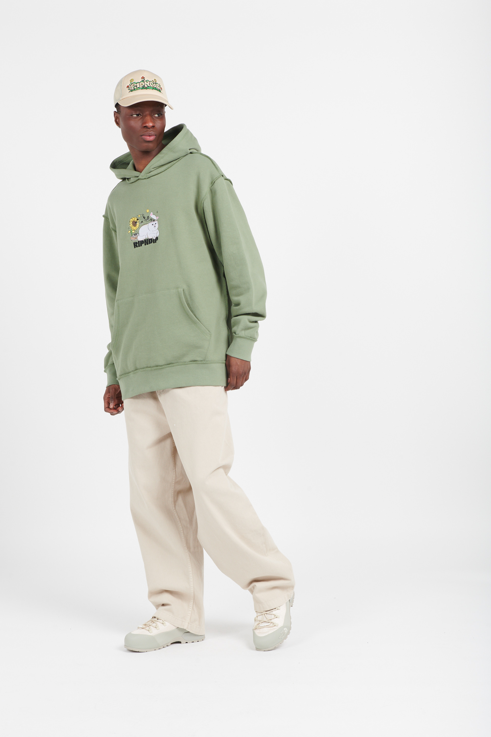 Hoodie Vert