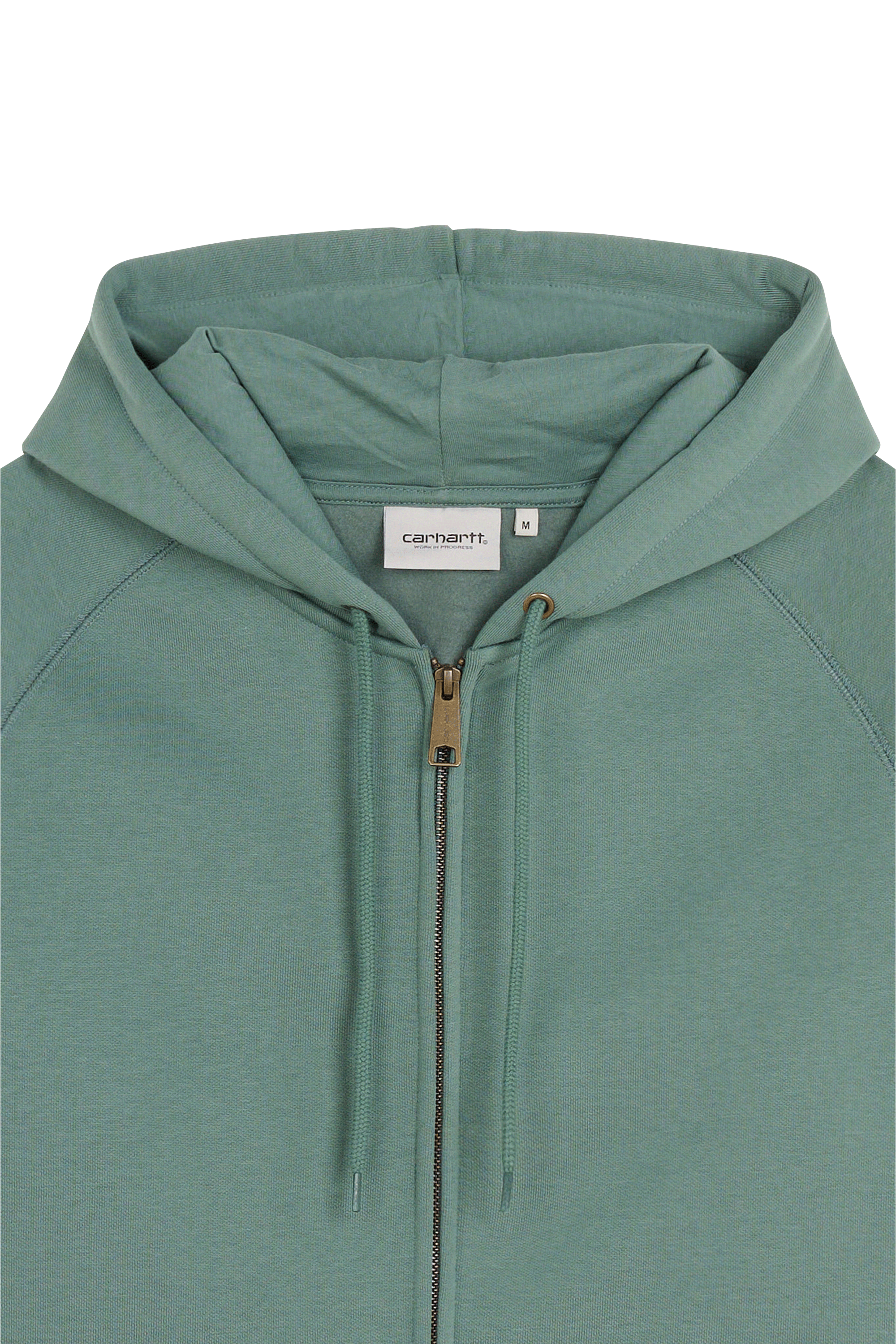 Hoodie zippé Vert