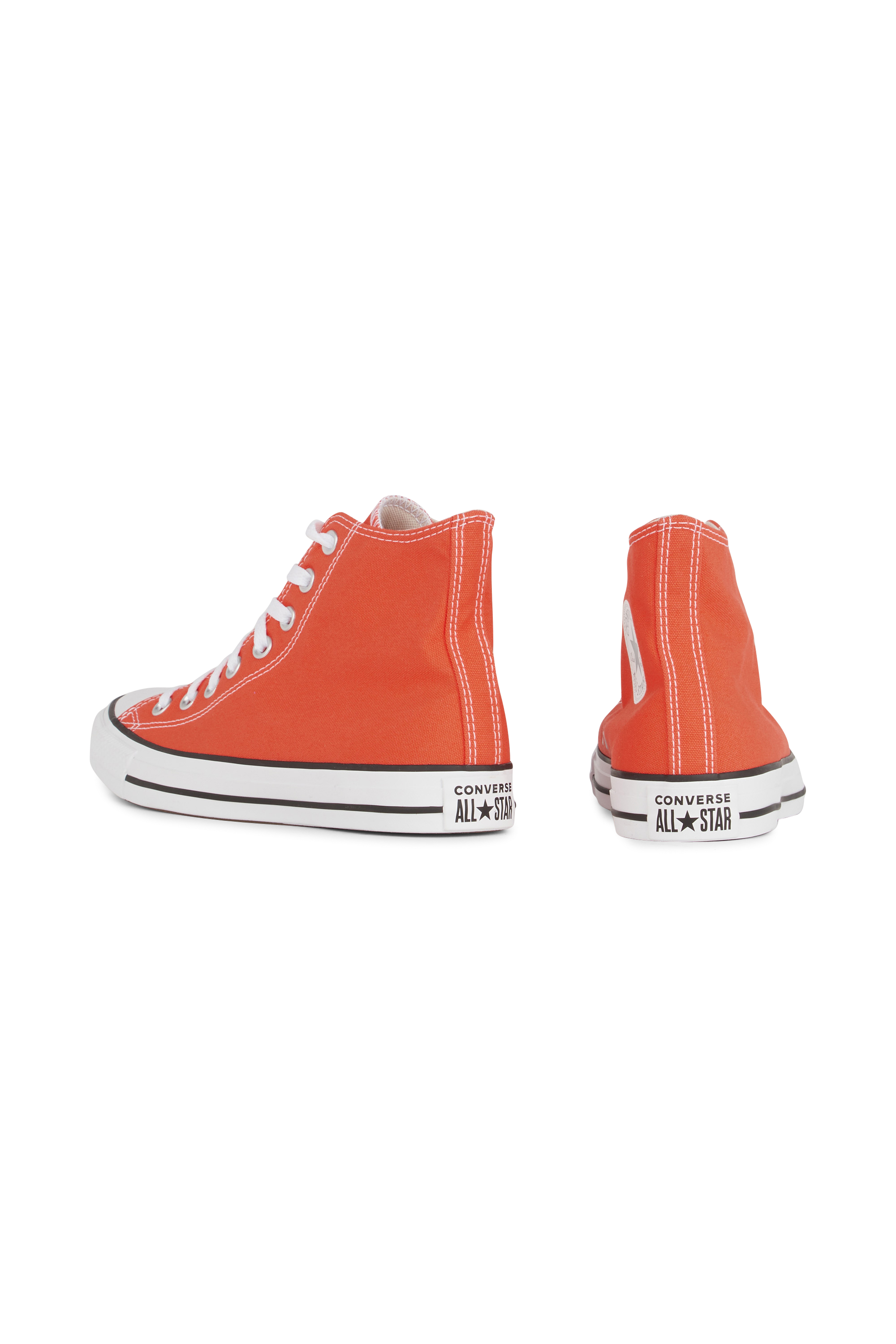 High-top sneakers Red