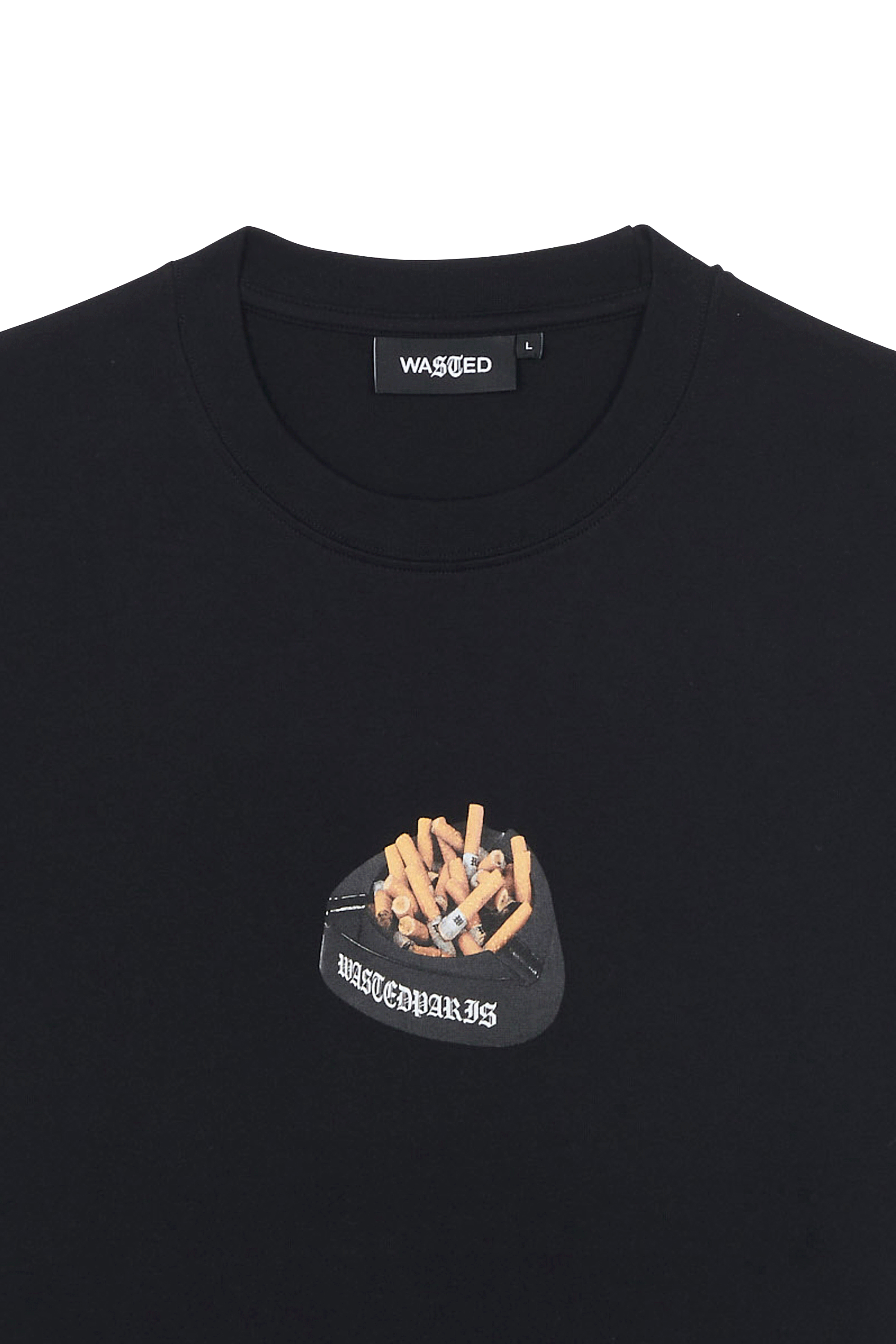 T-shirt | Noir WASTED Homme
