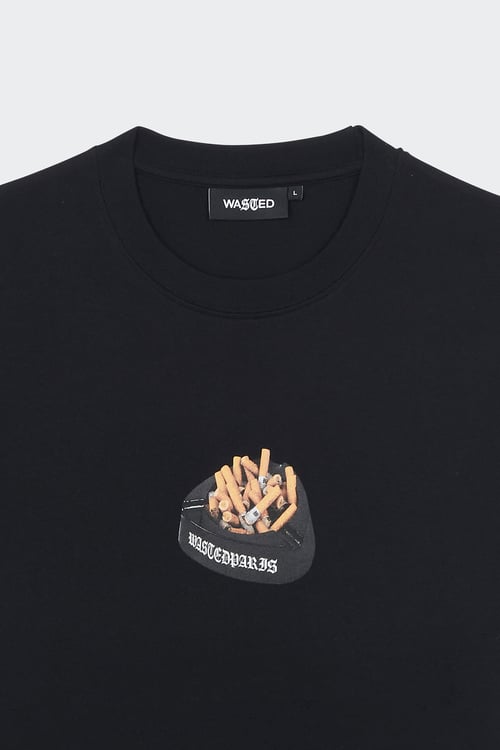 WASTED T-shirt Noir