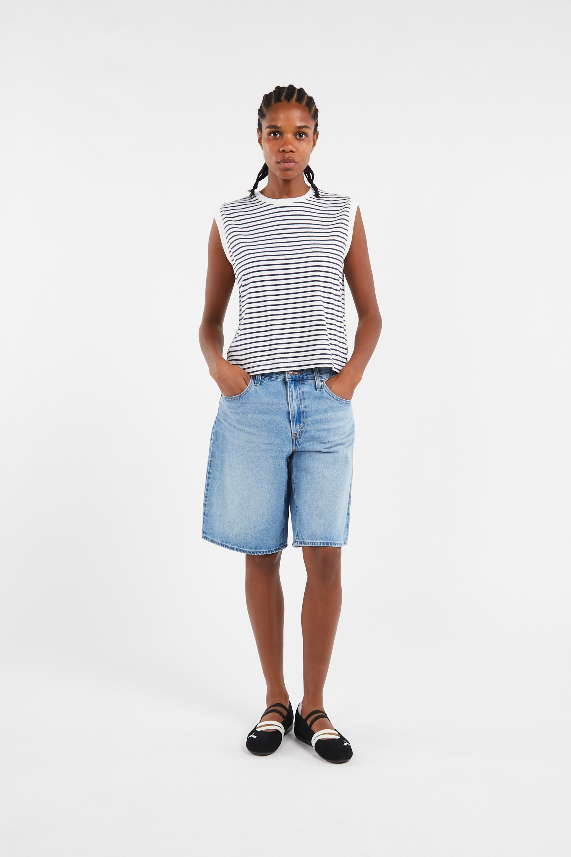 Short LEVI'S Bleu
