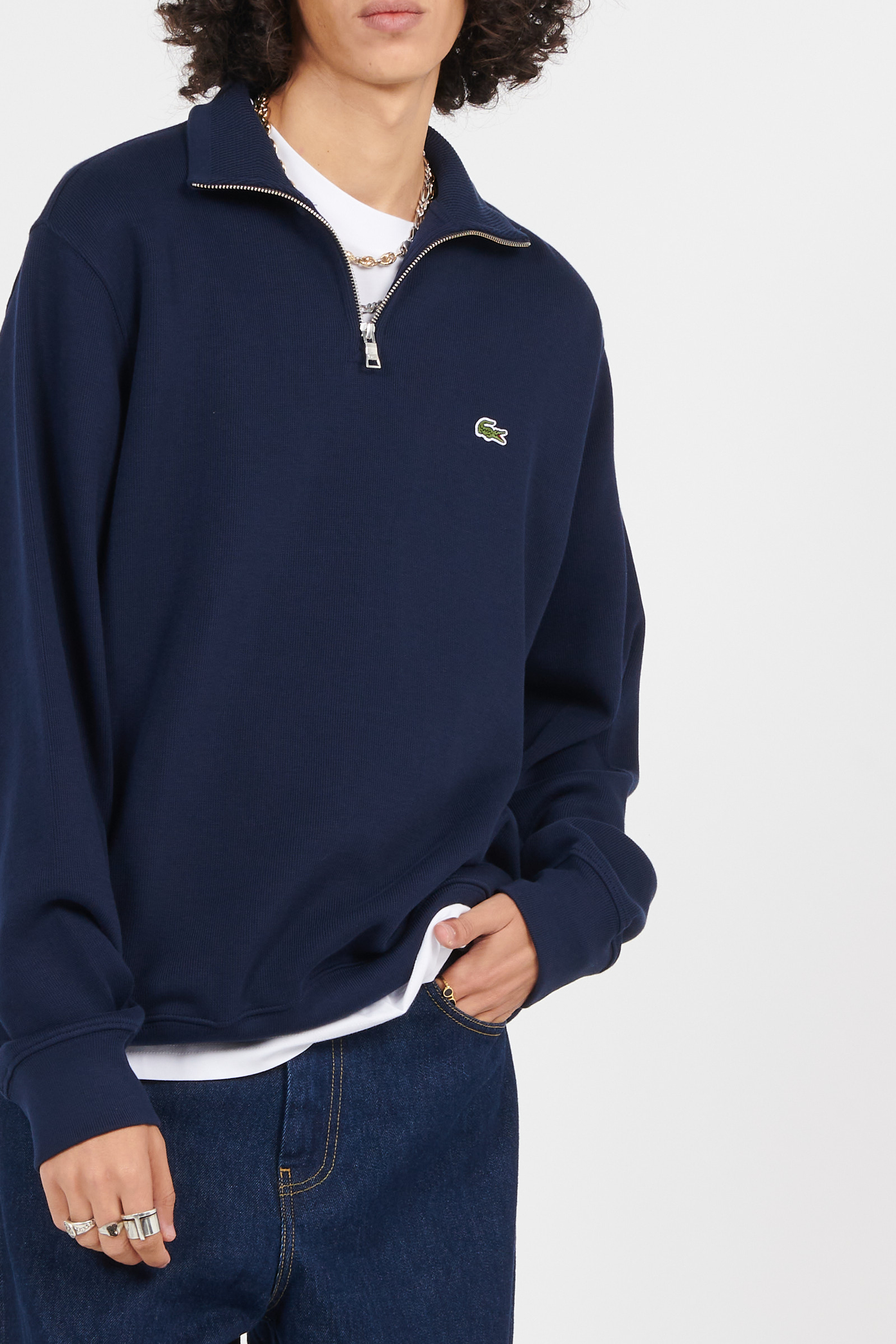 Sweatshirt | Bleu LACOSTE Homme