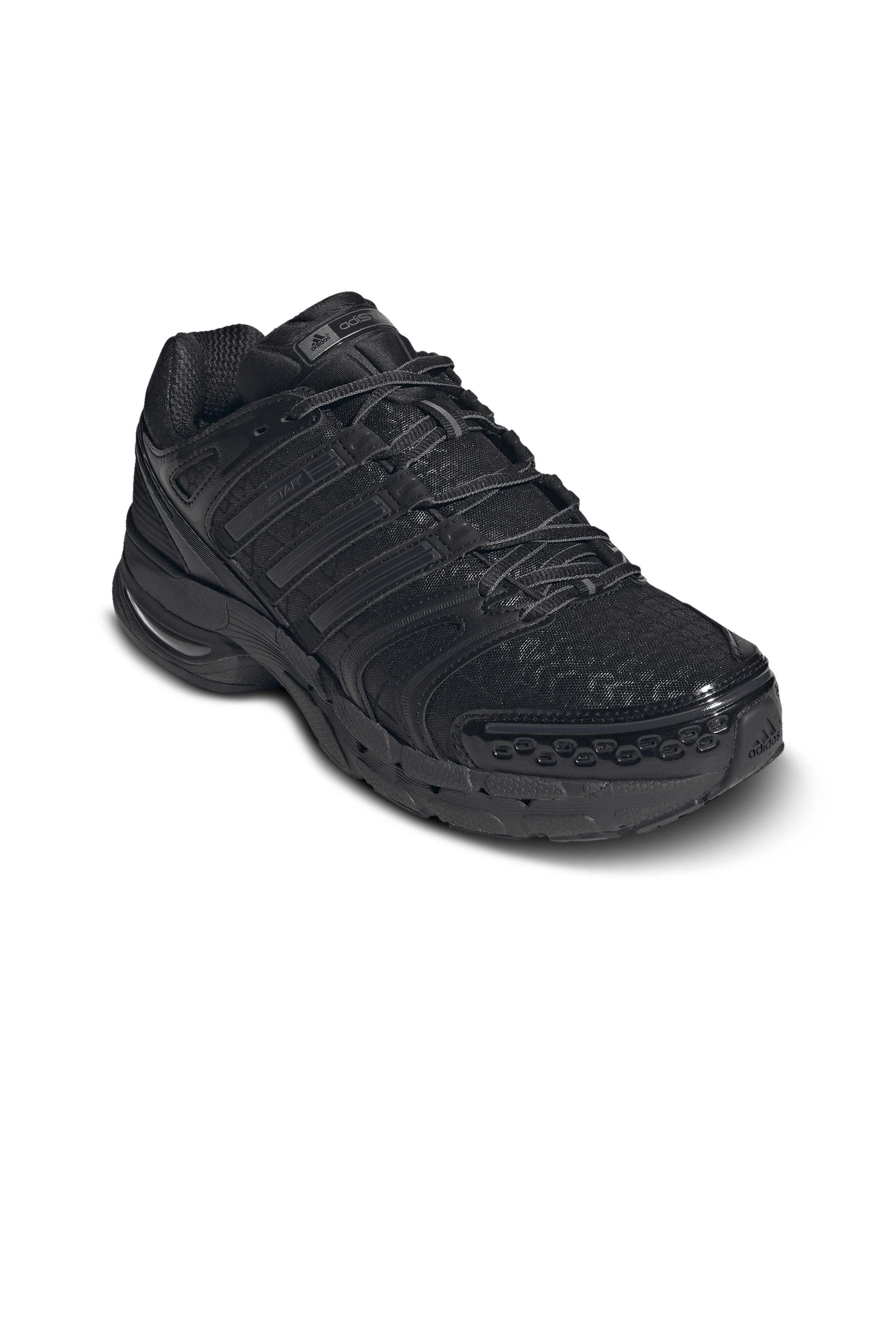 Men?s Storm 96 LO fabric and leather sneakers | Black ADIDAS Women