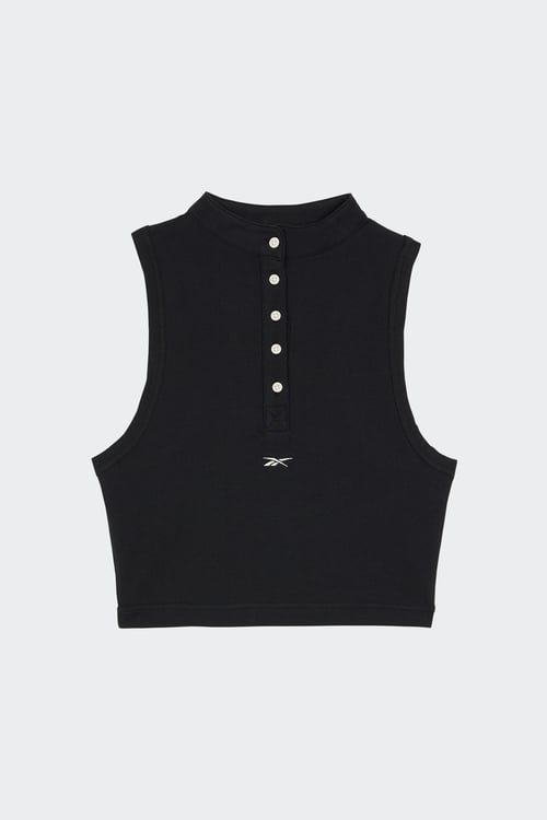 Polo reebok top femme gris