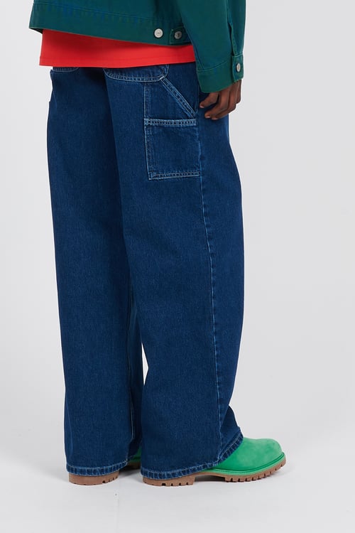 CARHARTT WIP Straight leg jeans Blue