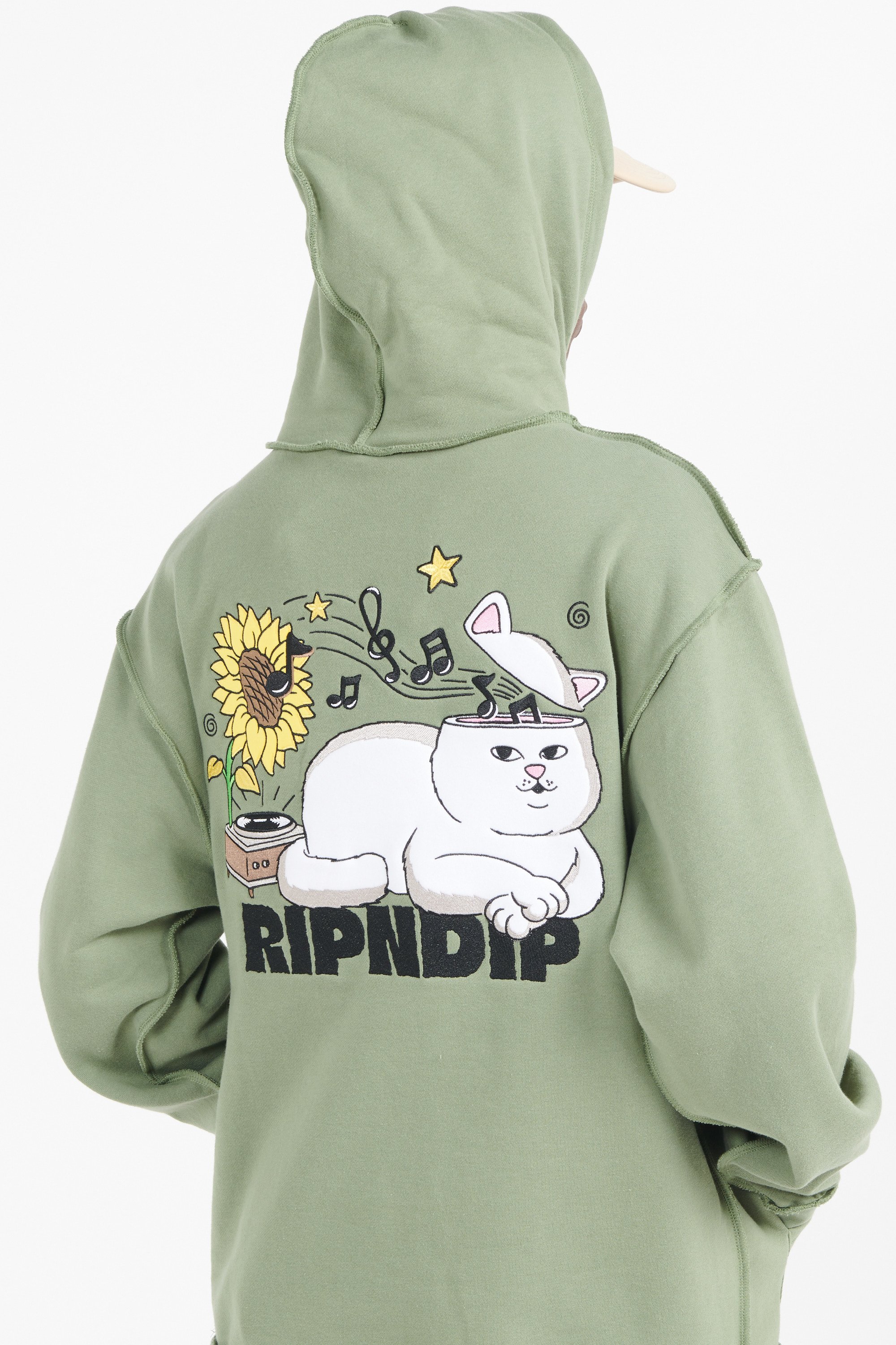 Hoodie | Vert by RIPNDIP Hoodie Vert